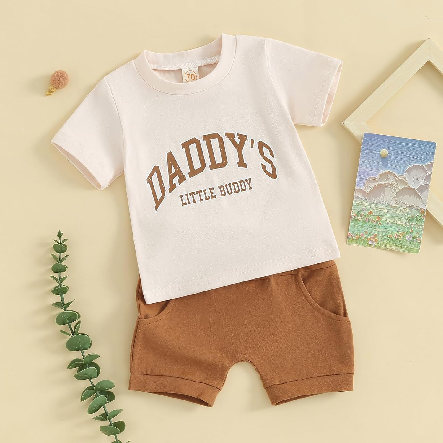 4th of July Toddler Outfit - Boys Summer T-Shirt Shorts Set