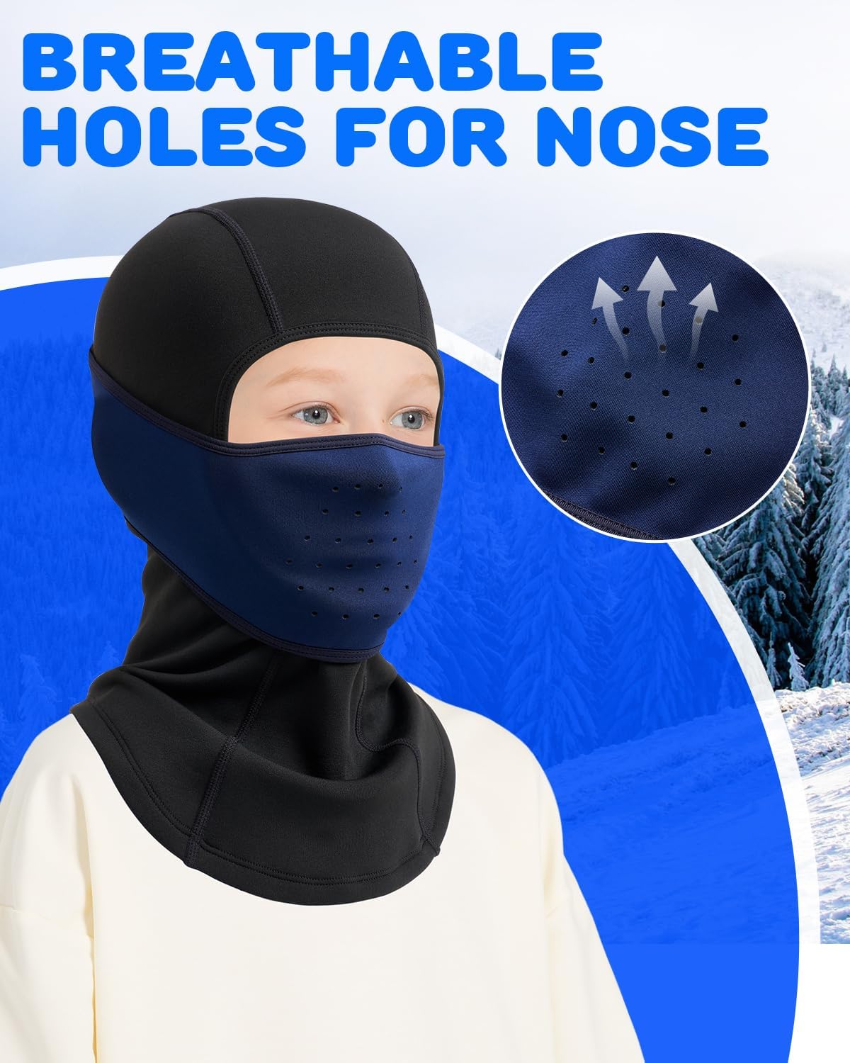 VenswellWinter Ski Mask for Kids