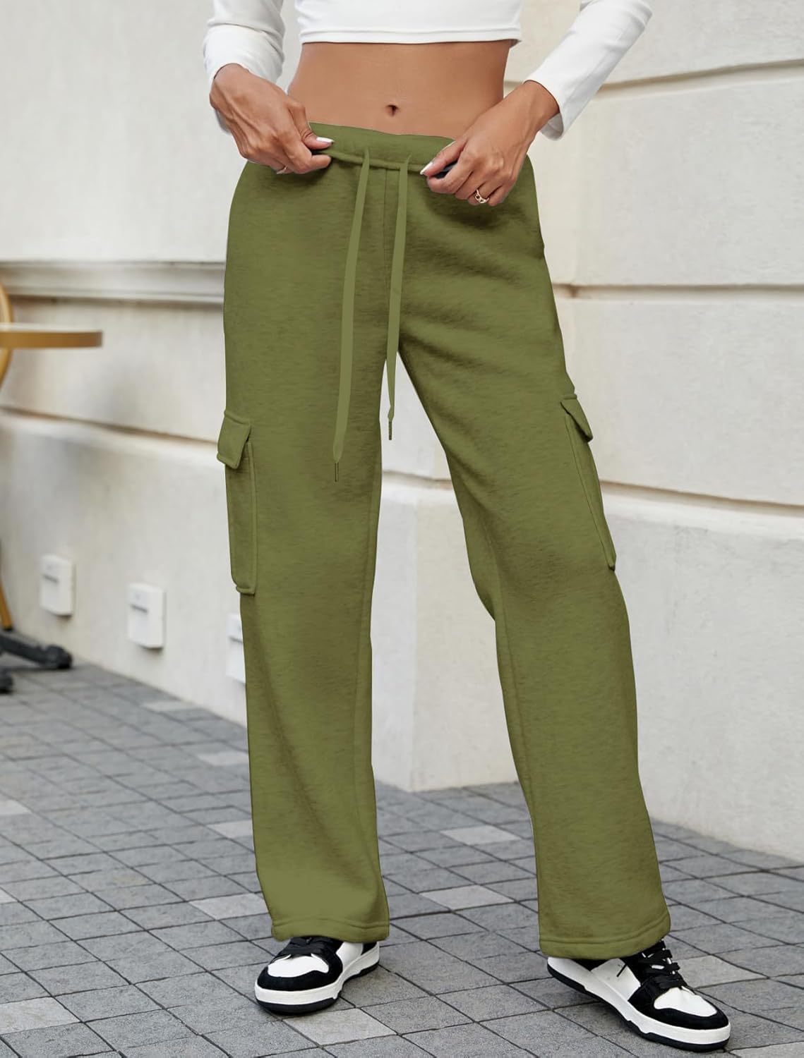 High-Quality Fleece Cargo Pants