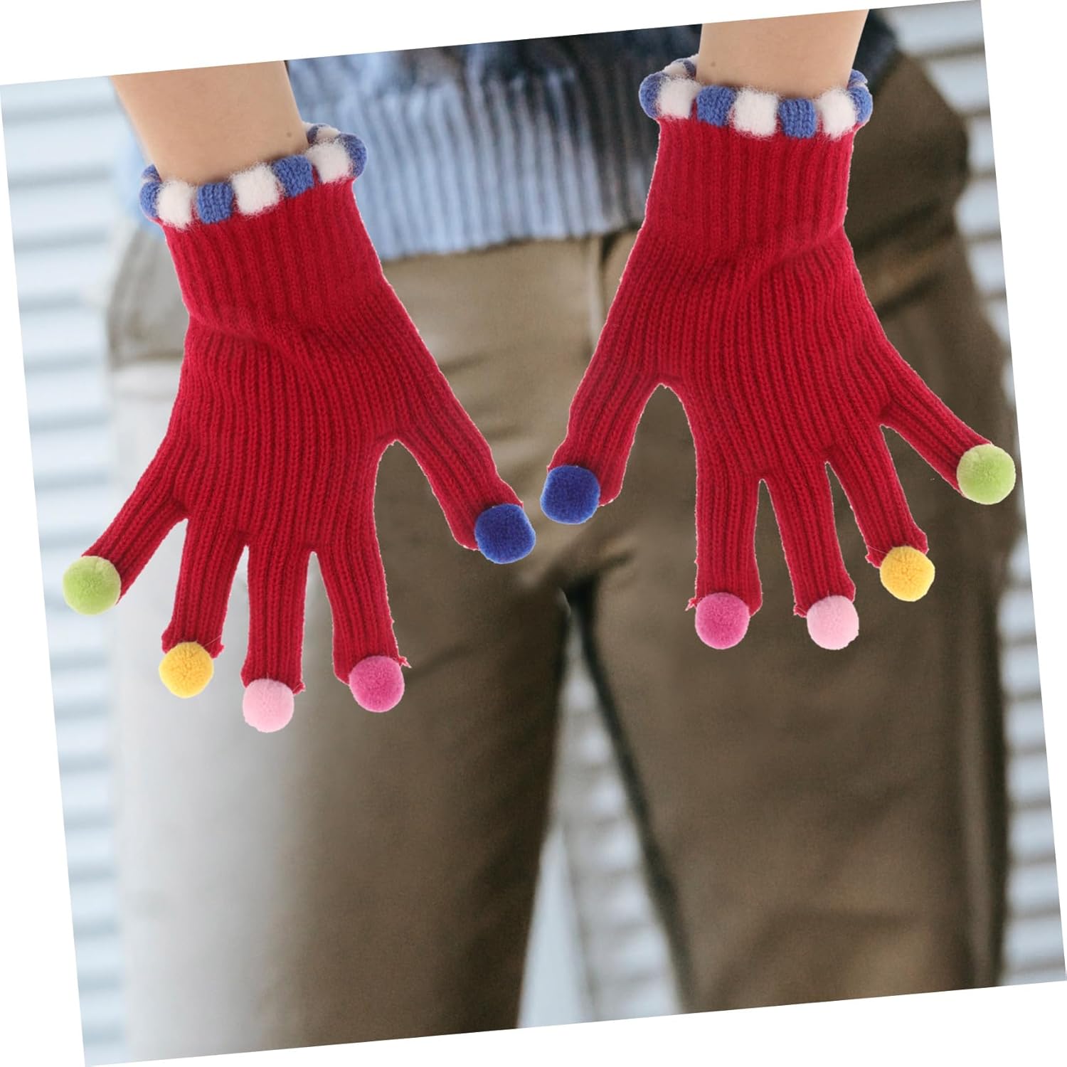 SOIMISS Cute Kids Winter Gloves