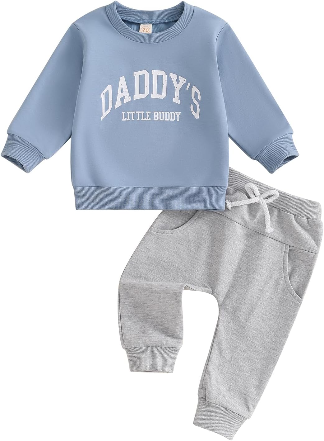 Fall Infant Boy Two-Piece Pajama Set