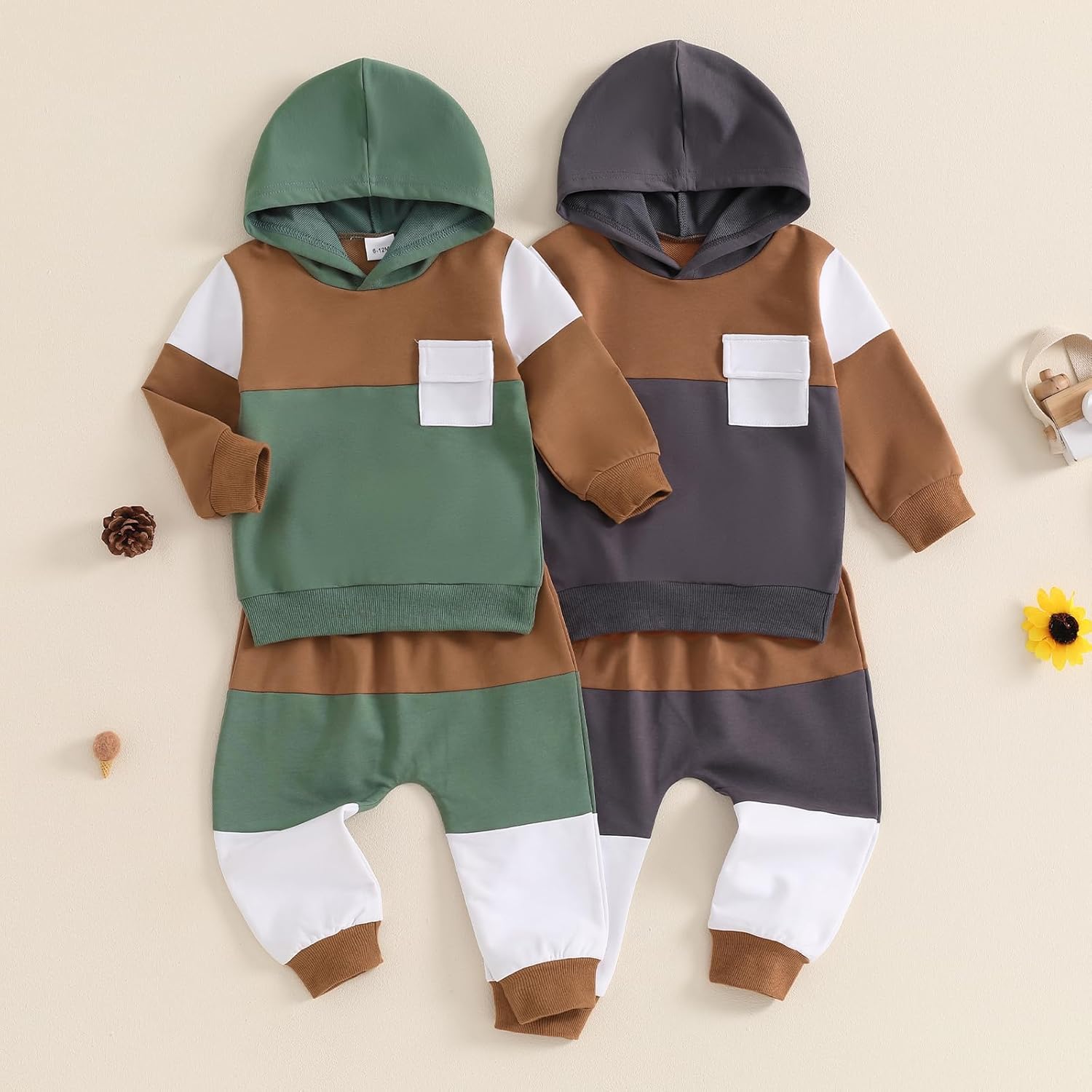 Infant Boys Fall Winter Outfit Set