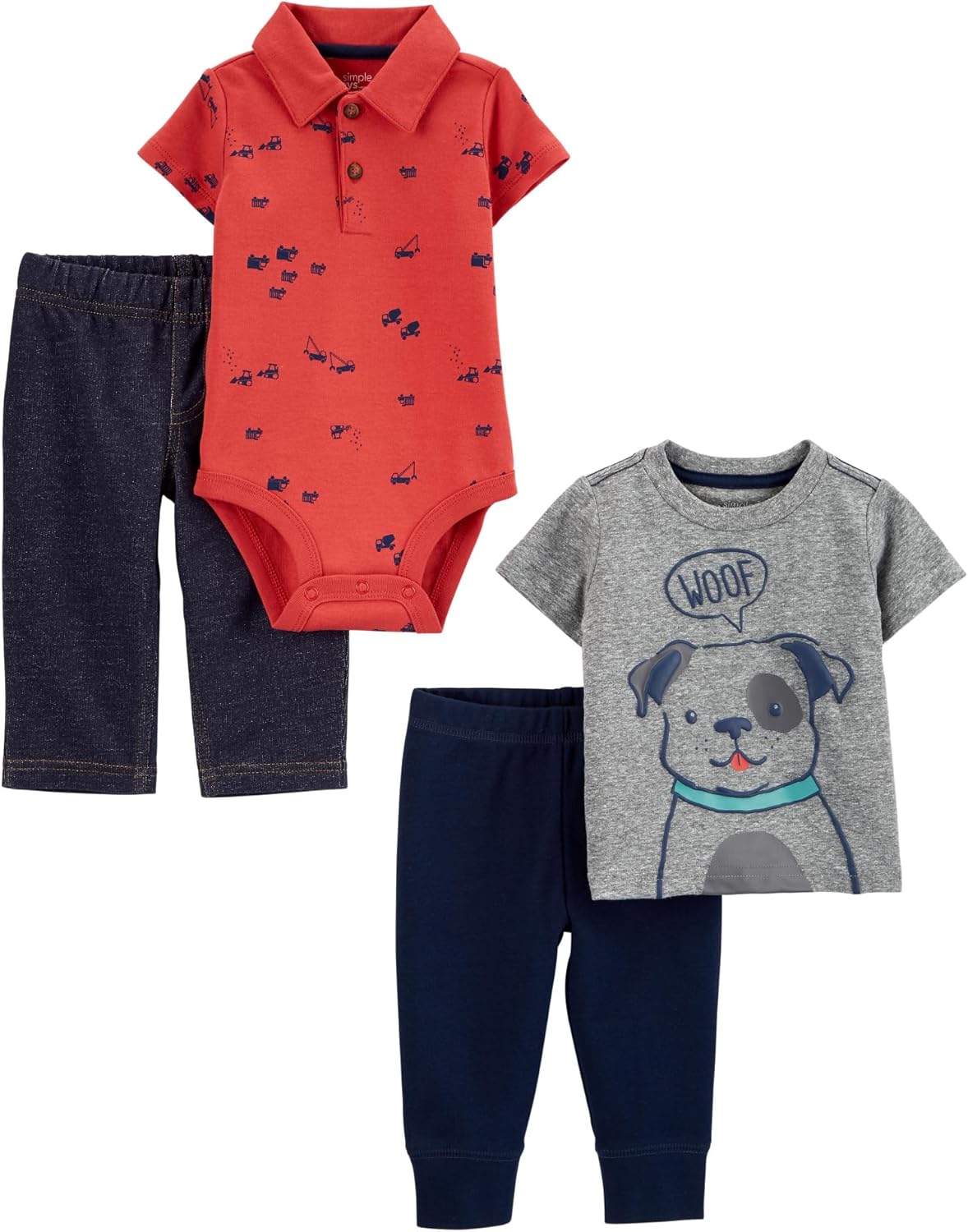 Simple Joys by Carters 4-Piece Style Set for Style Comfort