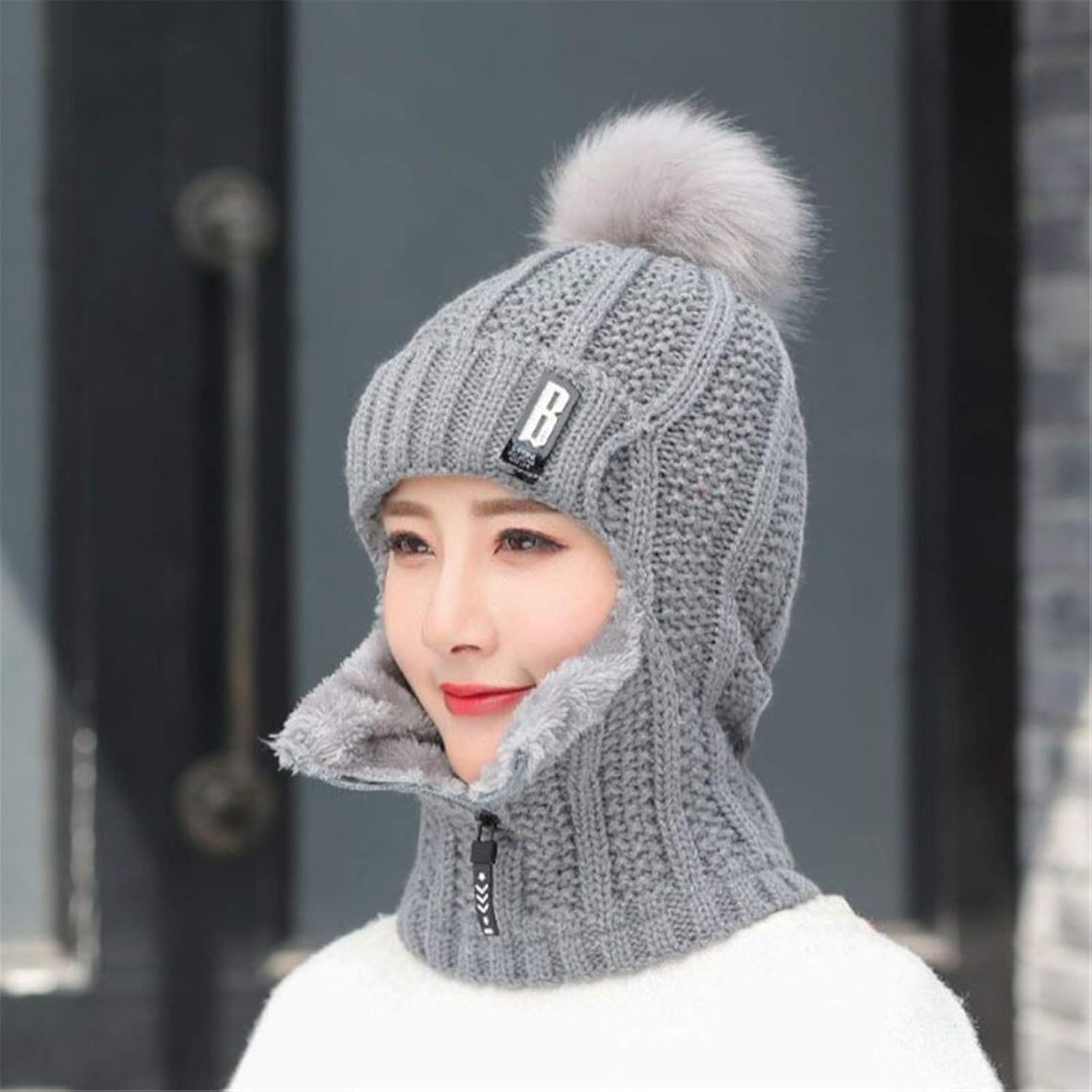 Windproof Ski Mask Face Cover Beanie for Outdoor Sports