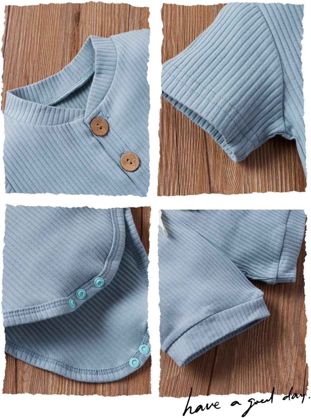 MABABY Newborn Romper Set for 3-18 Month