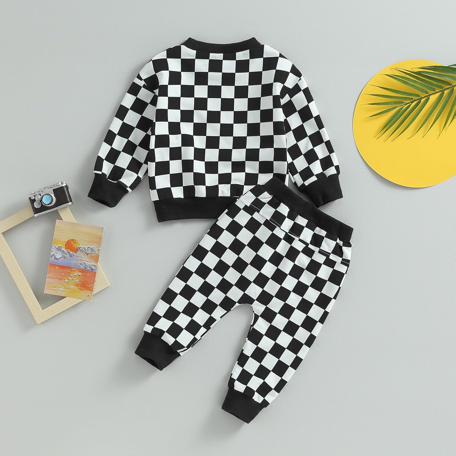 Style Meets Comfort Tucker Jr Checked Out-Pocket Set