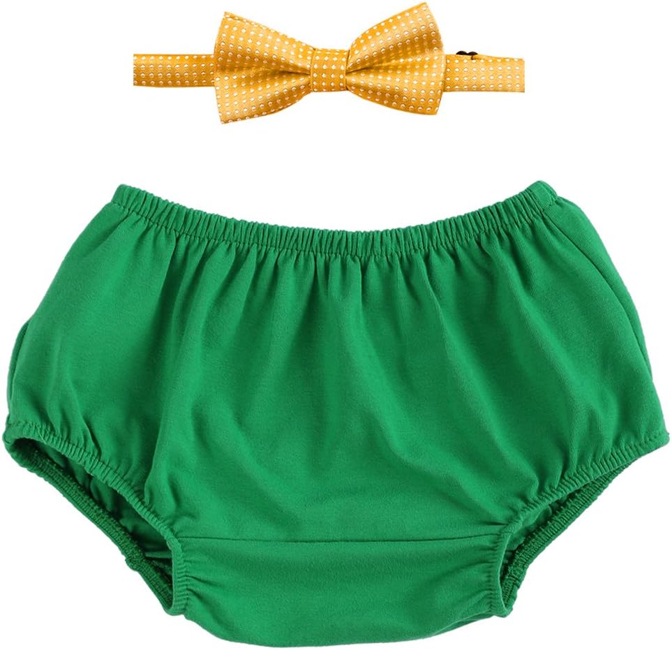 FYMNSI Newborn Baby Boys 1st2nd Birthday Cake Smash Bow-Tie 2PCS Set