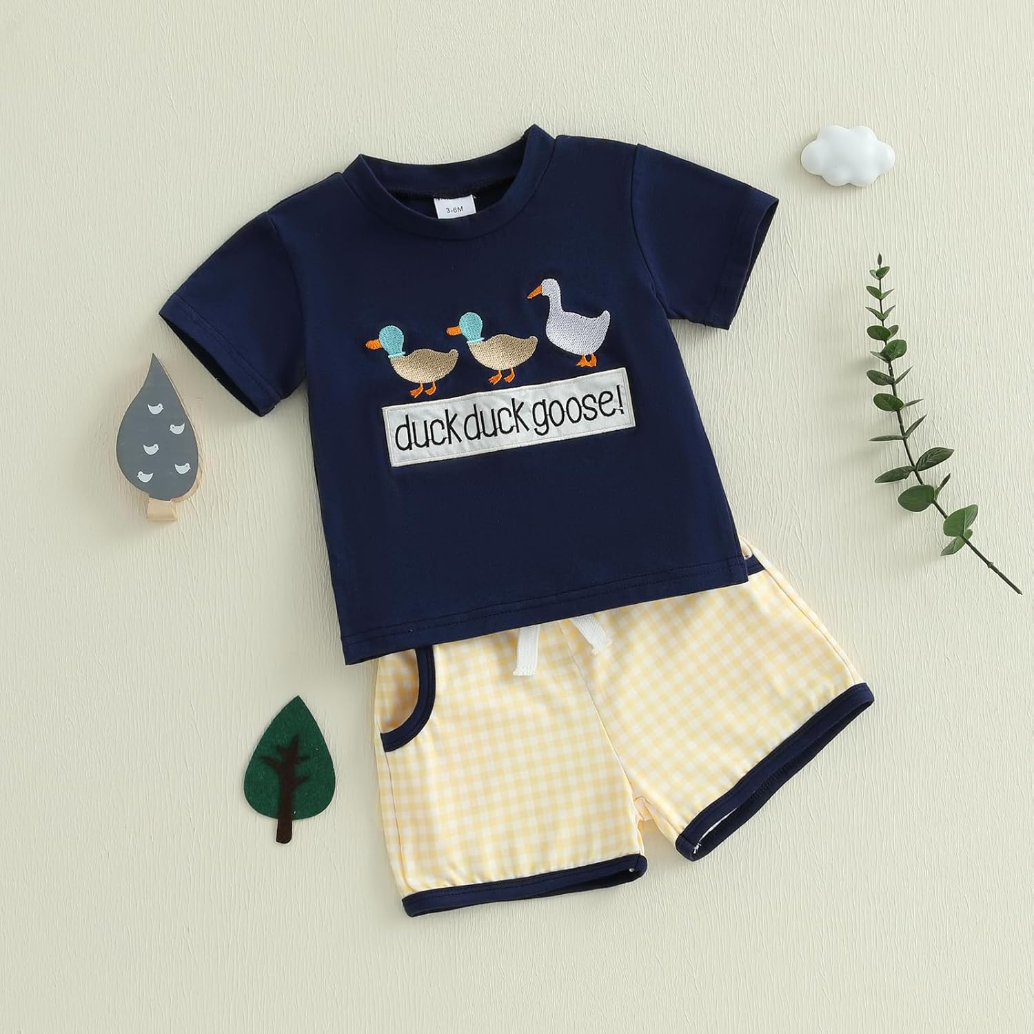 Cute Country Farm Toddler Summer Set