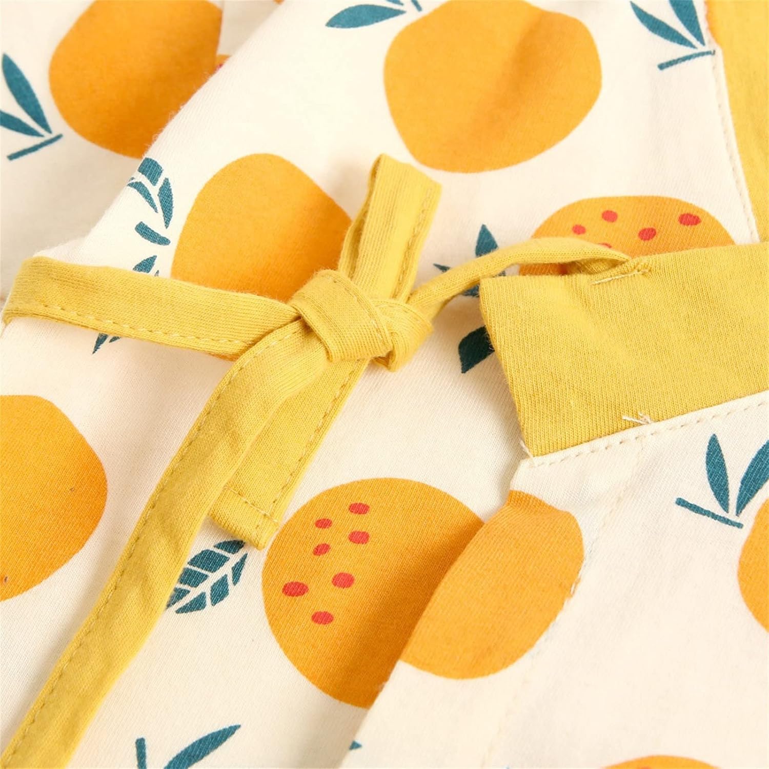 Fruit Print Newborn Boys and Girls 3-Piece Outfit
