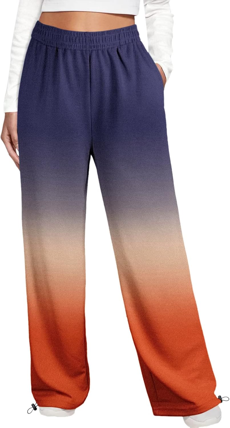Baggy High-Waisted Workout Pants