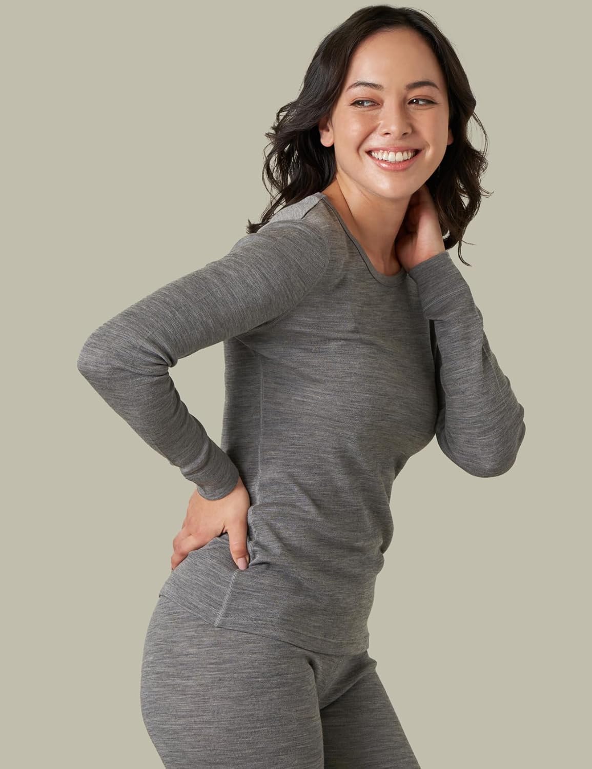 Elevate Her Warmth with LAPASA Womens Merino Wool Thermal Underwear Set