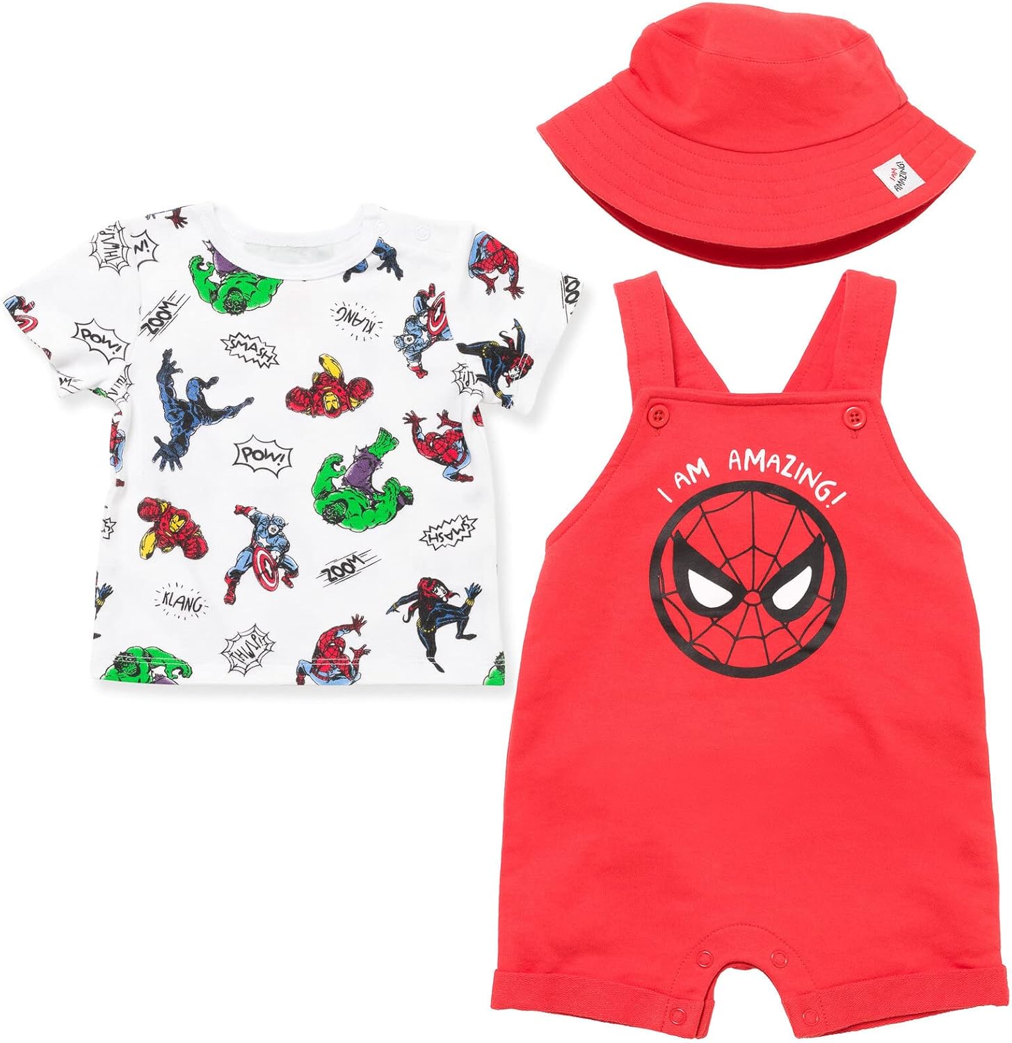 Marvel Avengers 3-Piece Baby Outfit Set