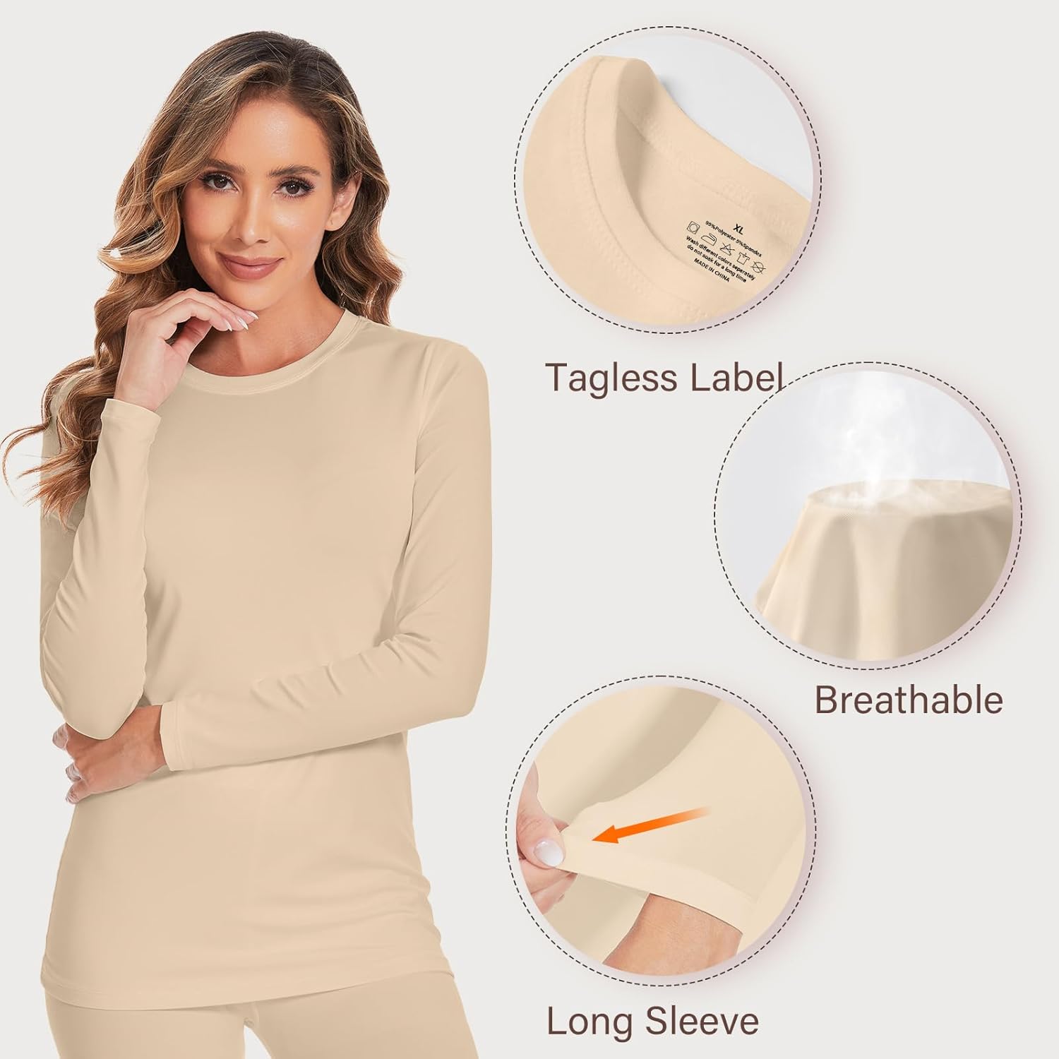 Thermal Underwear Set for Women