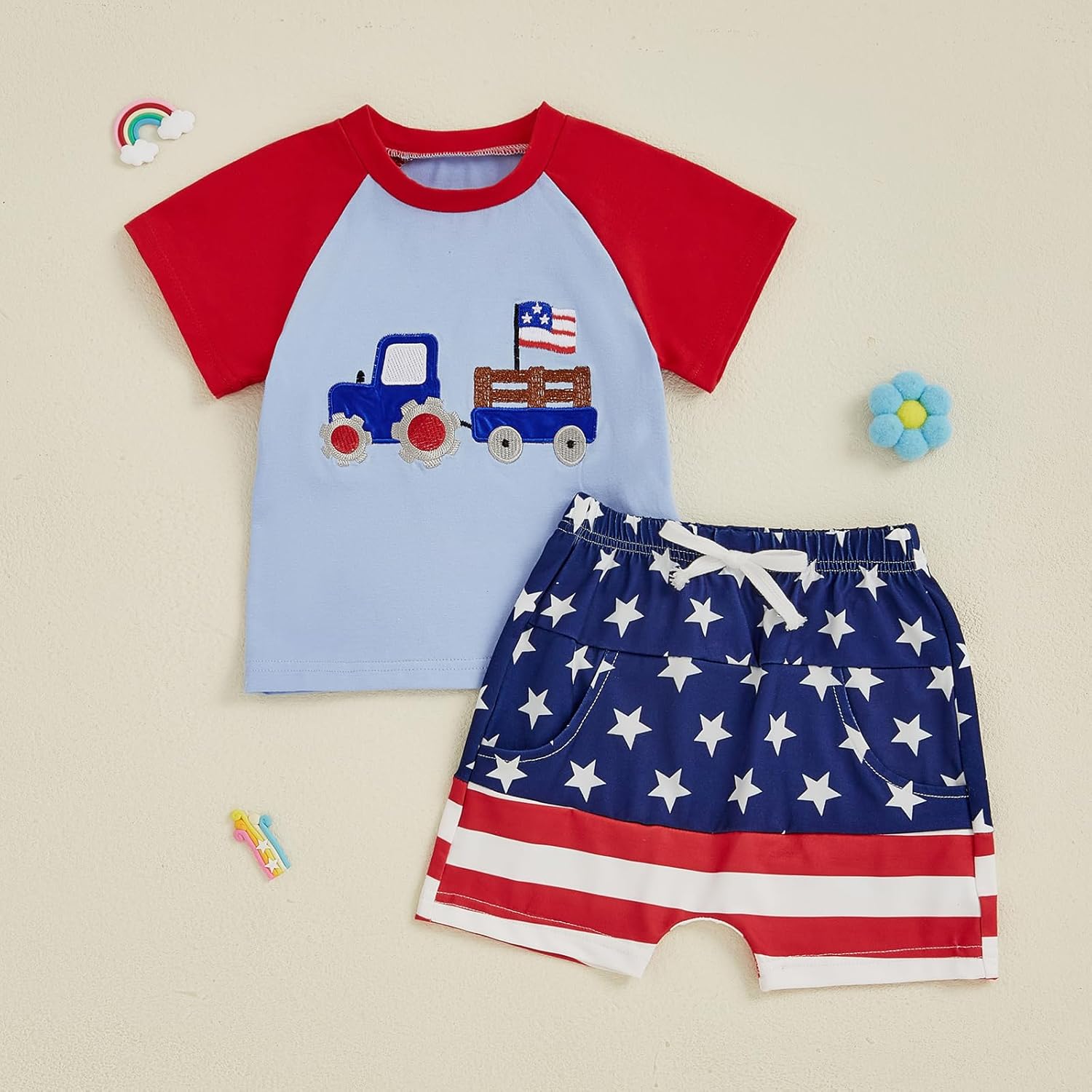 4th of July Toddler Boy Outfit