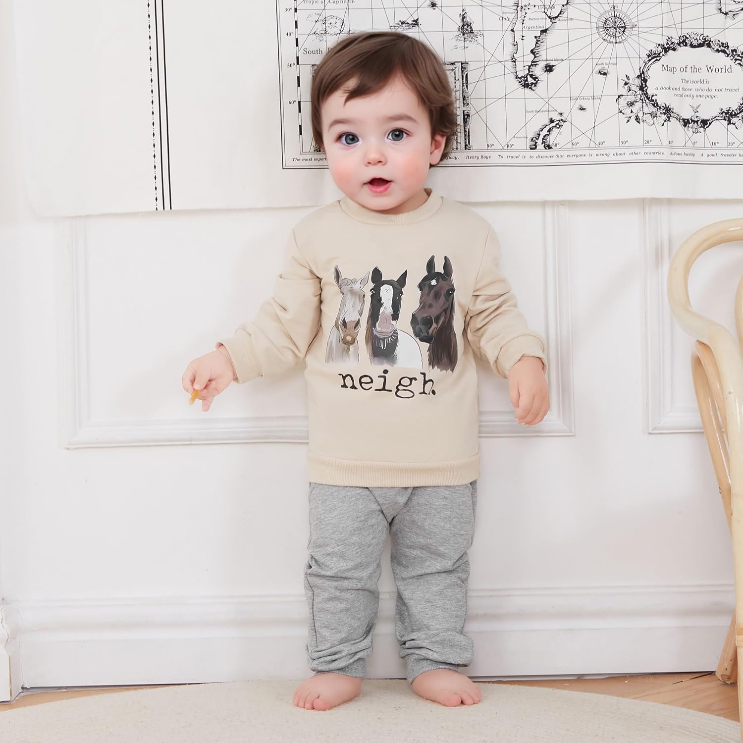 Pudcoco Farm Animal Toddler Clothes