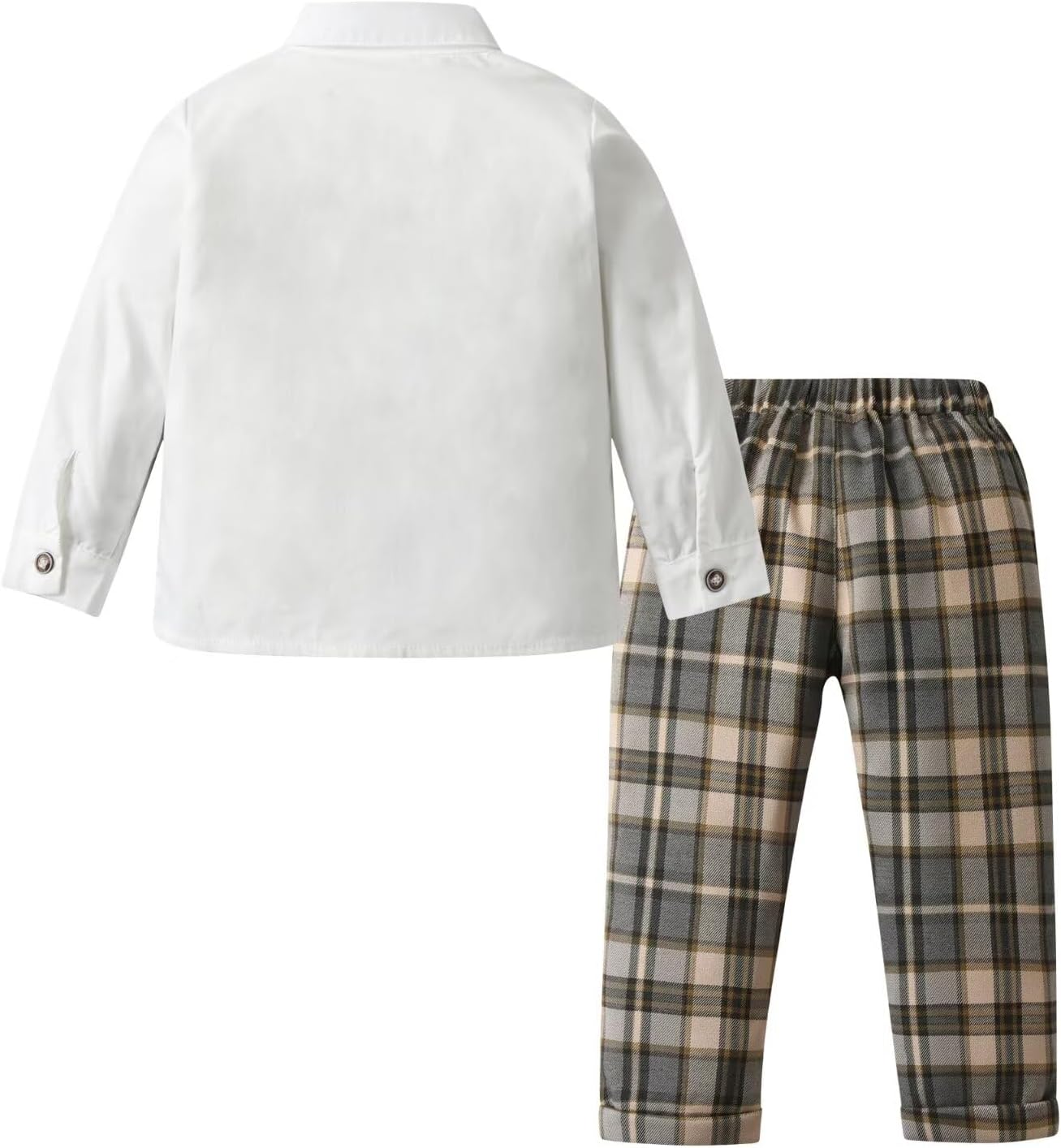 Pure Milk Toddler Boys Outfit Set