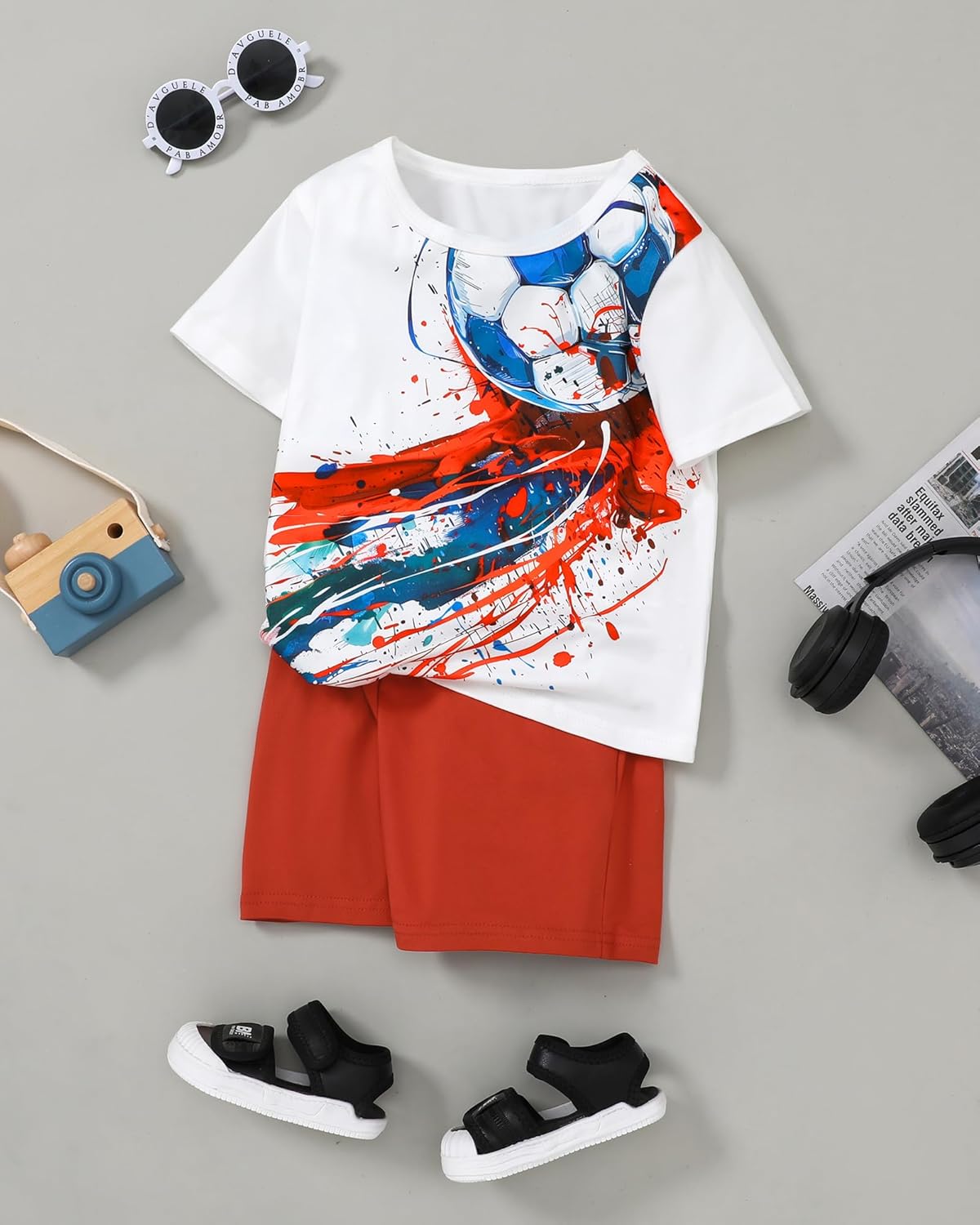 ZOEREA Toddler Boys Summer Outfit
