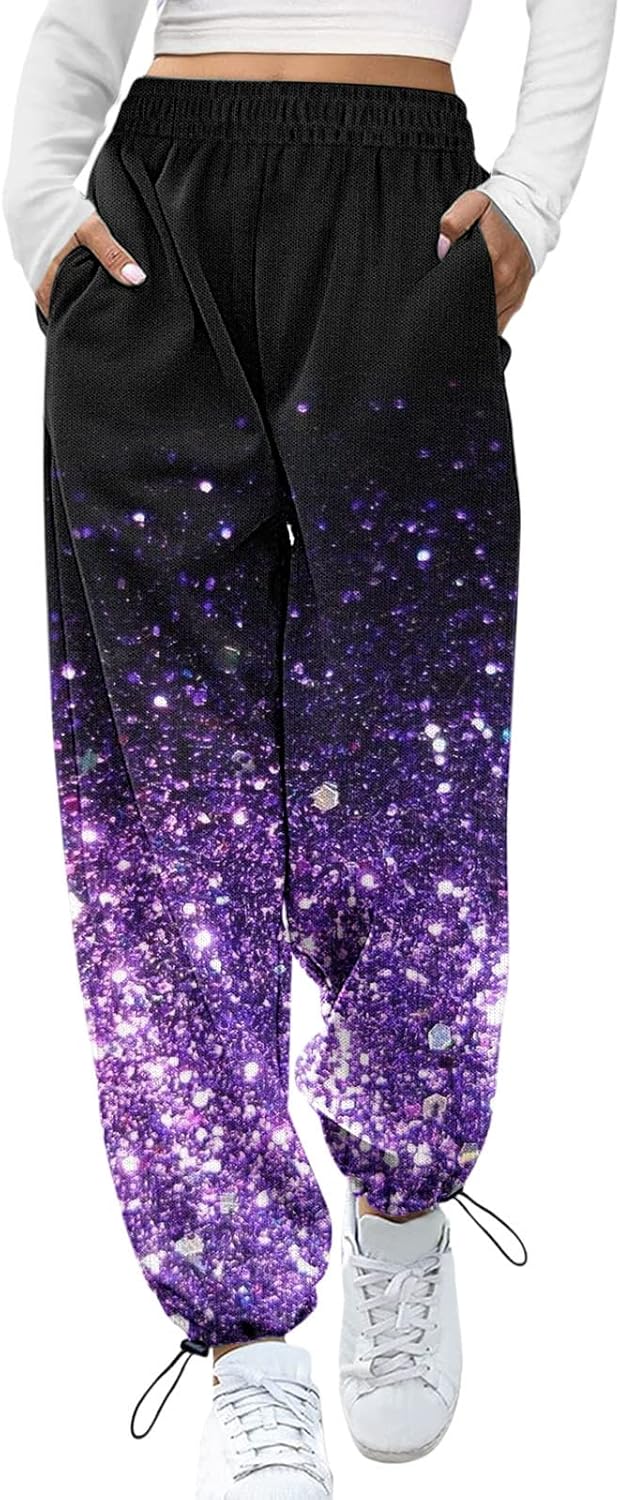 Trendy Baggy High-Waisted Womens Sweatpants