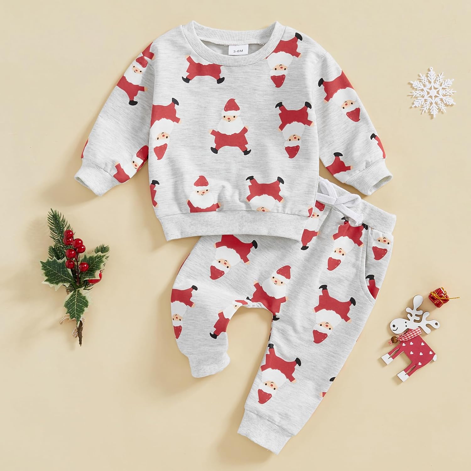 Thorn Tree Christmas Boys Outfits Set