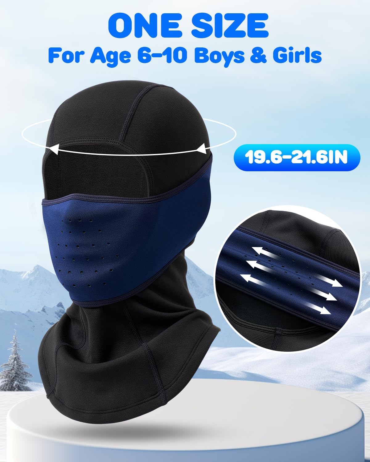 VenswellWinter Ski Mask for Kids