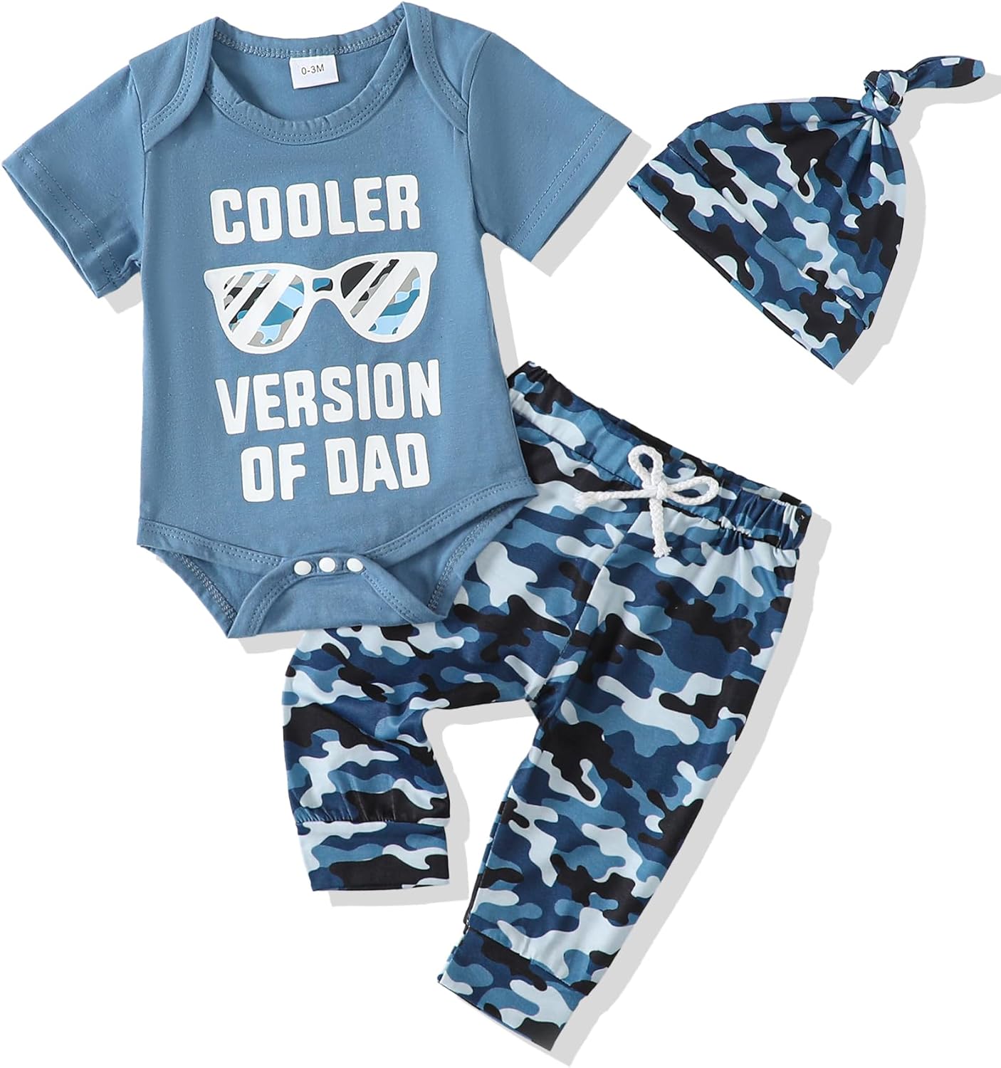 NZRVAWS Newborn Baby Boy Romper Set Super Soft Stylish