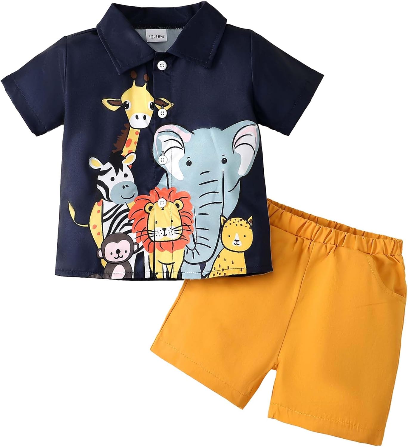 Adorable Toddler Boy Outfit Set for Summer