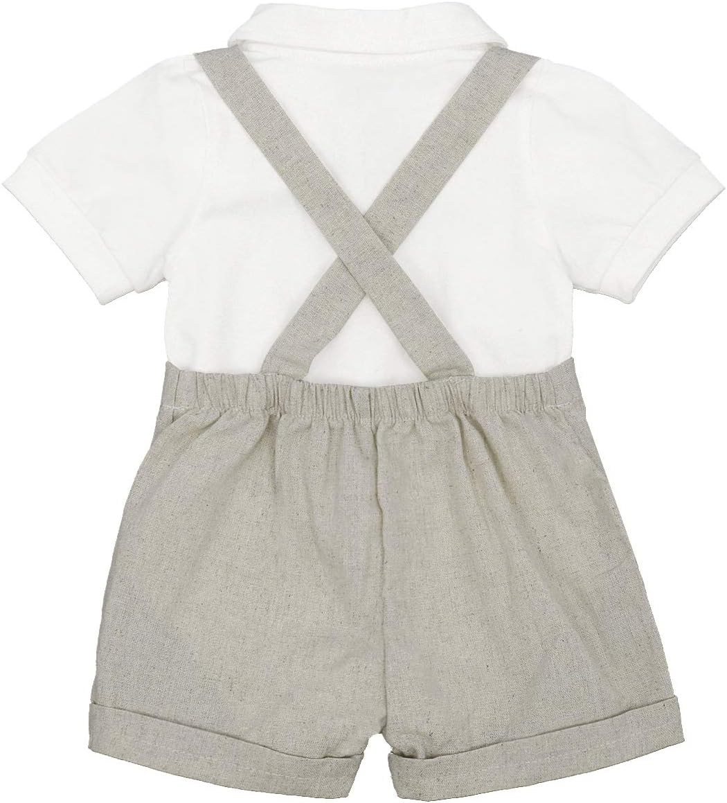 Baby Boys Formal Tuxedo Suit Set for Weddings Baptisms Party Elegance