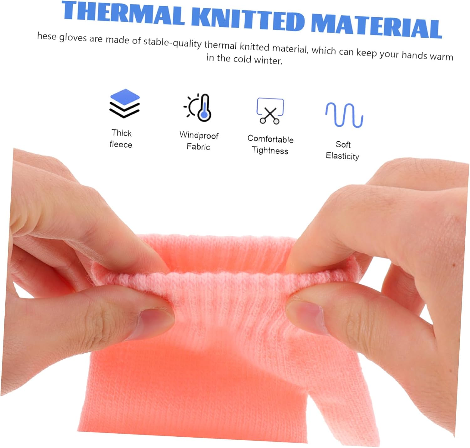 Warm Fleece Gloves Women