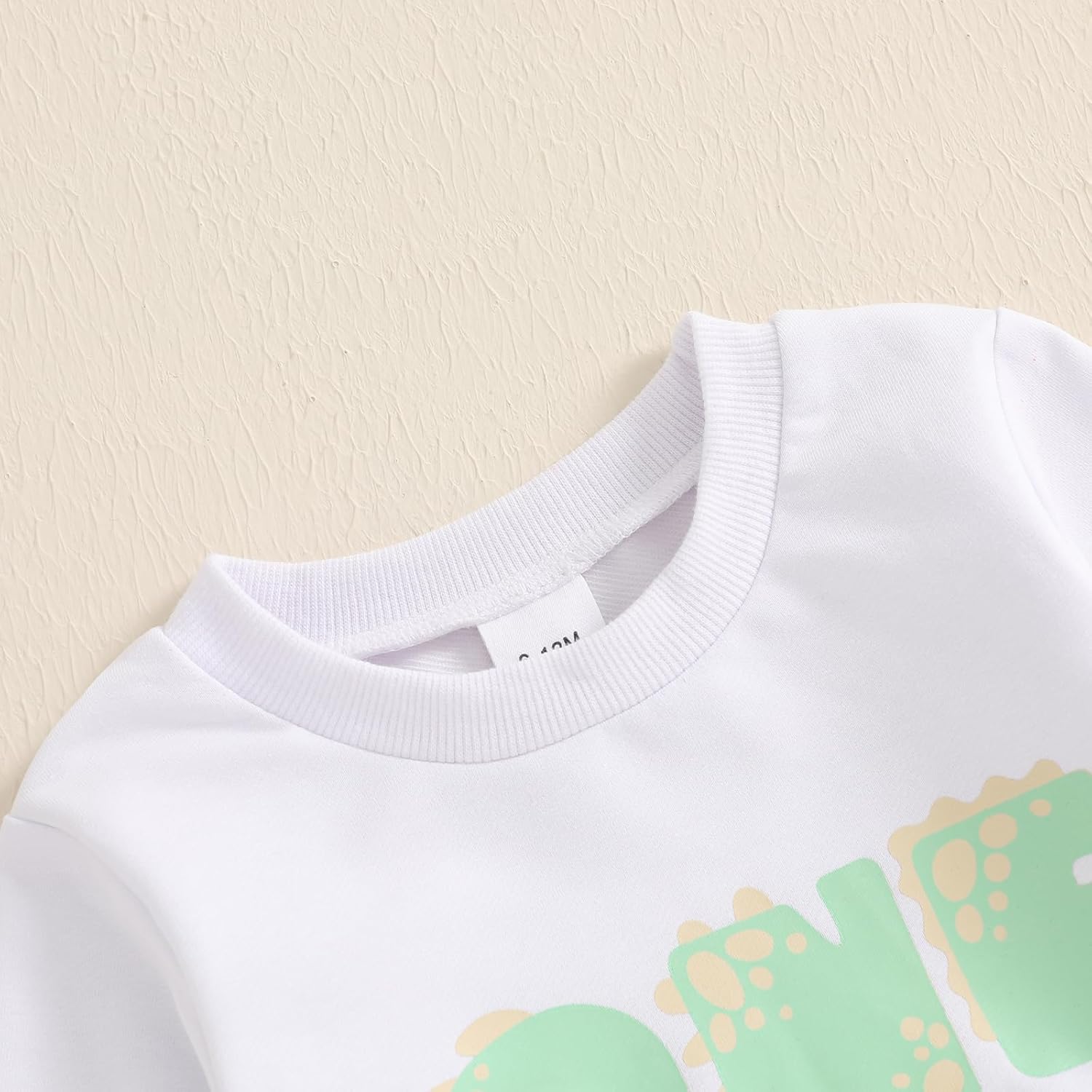 adorable 1st birthday Dinosaurs sweatshirt and joggers set for boys