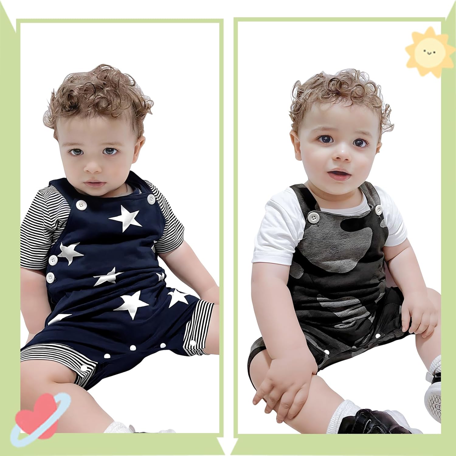 Perfect Playful Innocent Boys Cotton Short sleeve Dress Set