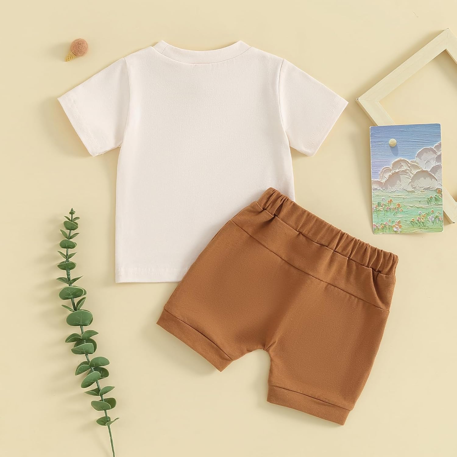 4th of July Toddler Outfit - Boys Summer T-Shirt Shorts Set