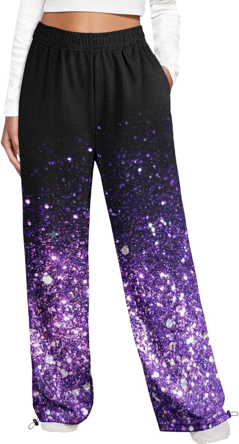 Trendy Baggy High-Waisted Womens Sweatpants