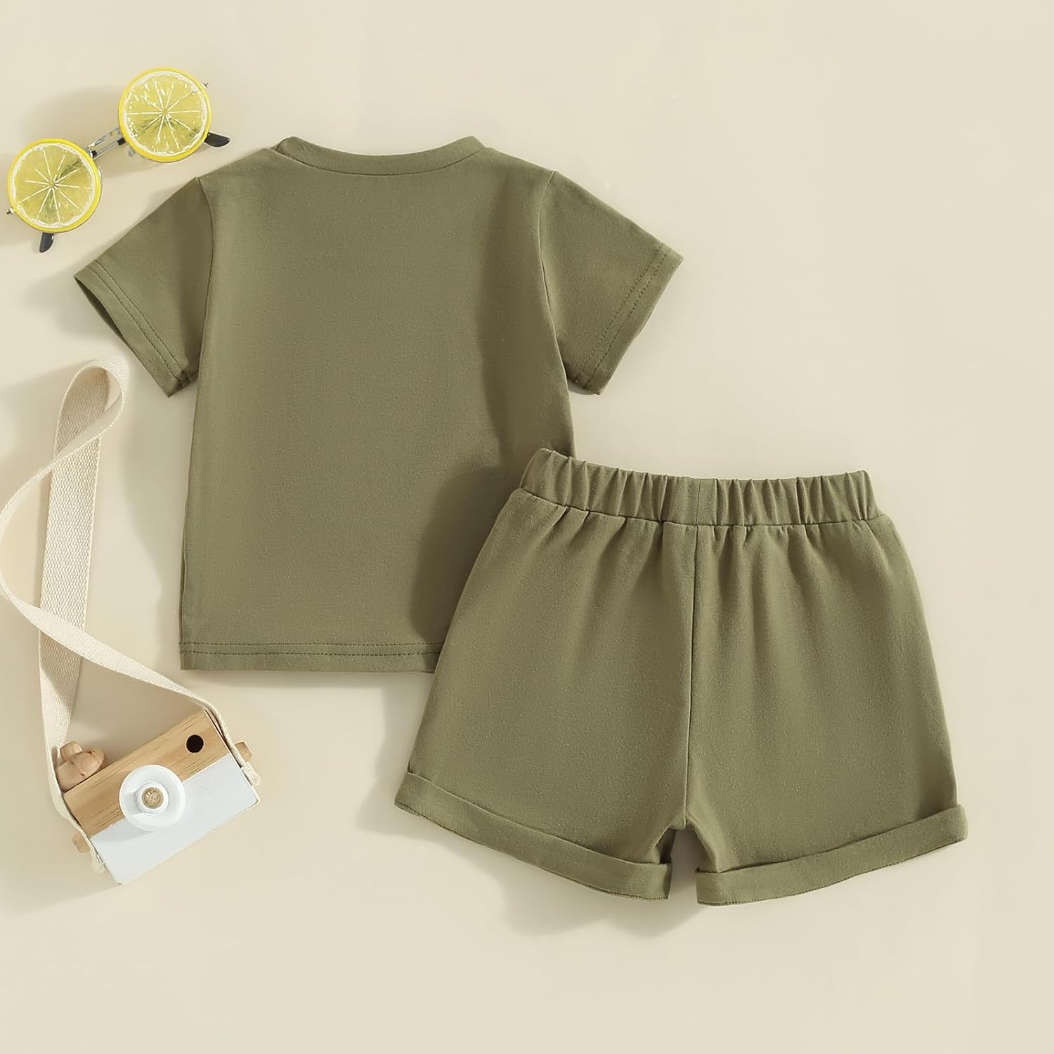 Comfortable Two-Piece Set for Little Boys