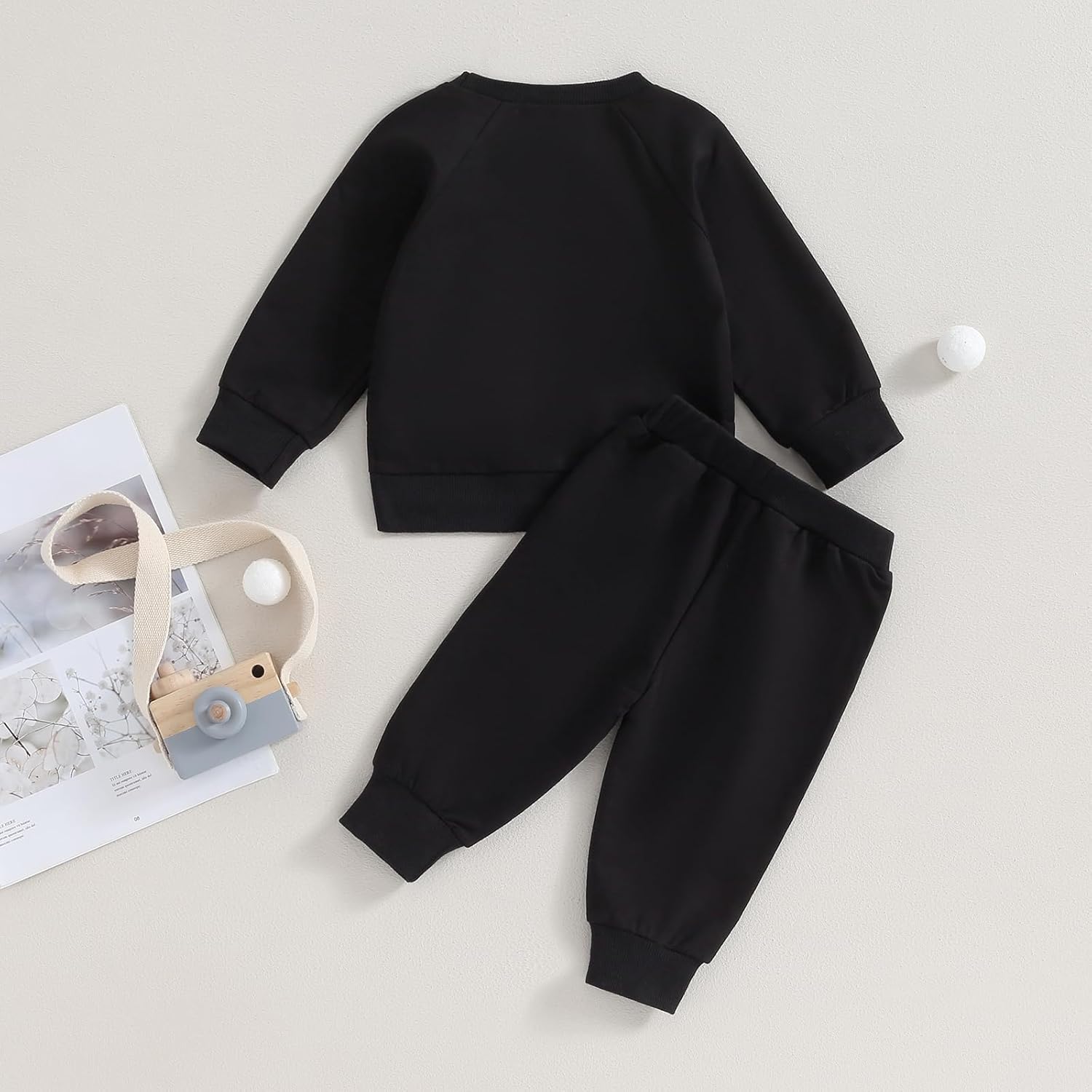 Karesoull Toddler Toddlerez Baby Boy Soft and Warm Sweatsuit Set