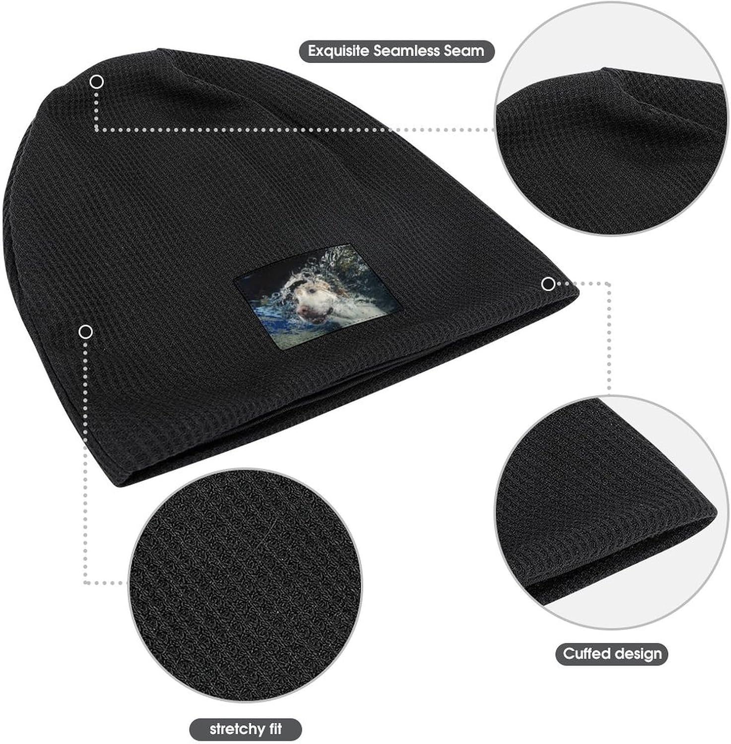 Warm Winter Fleece Beanie Hat