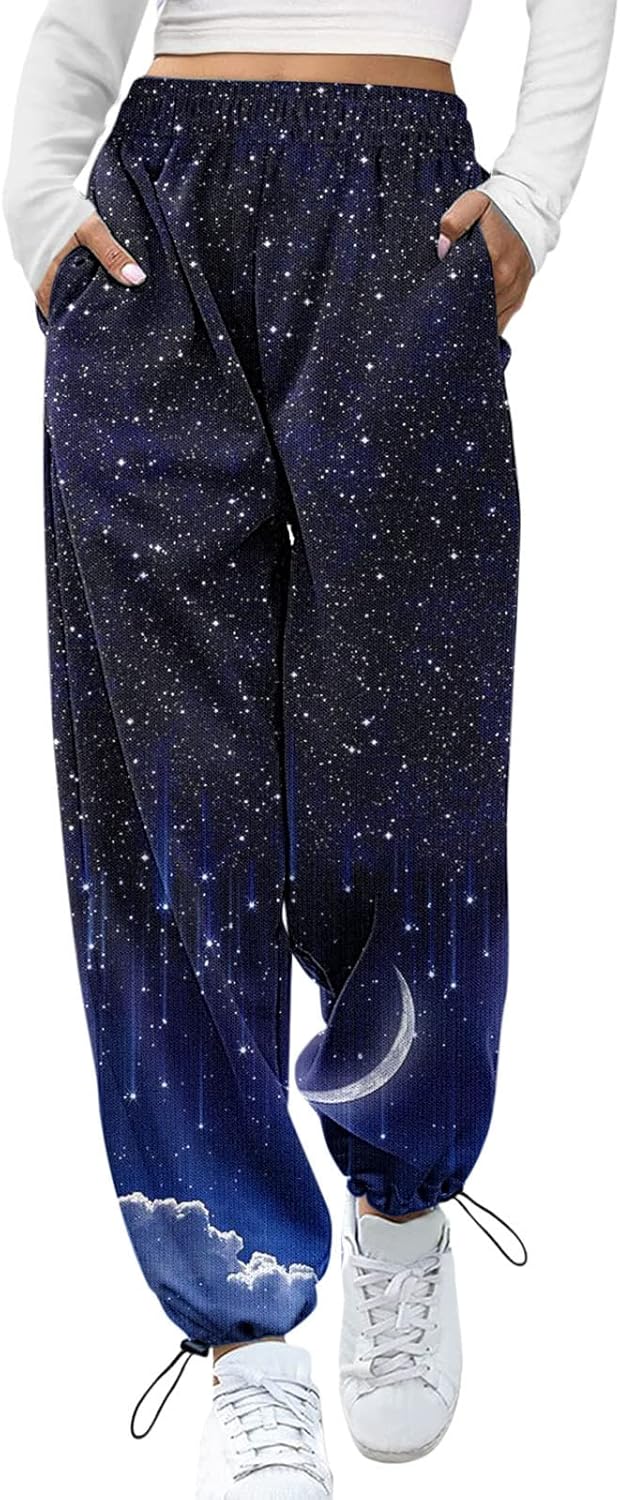 High WaistedTummy ControlSweatpants for WomenWorkoutActive Joggers