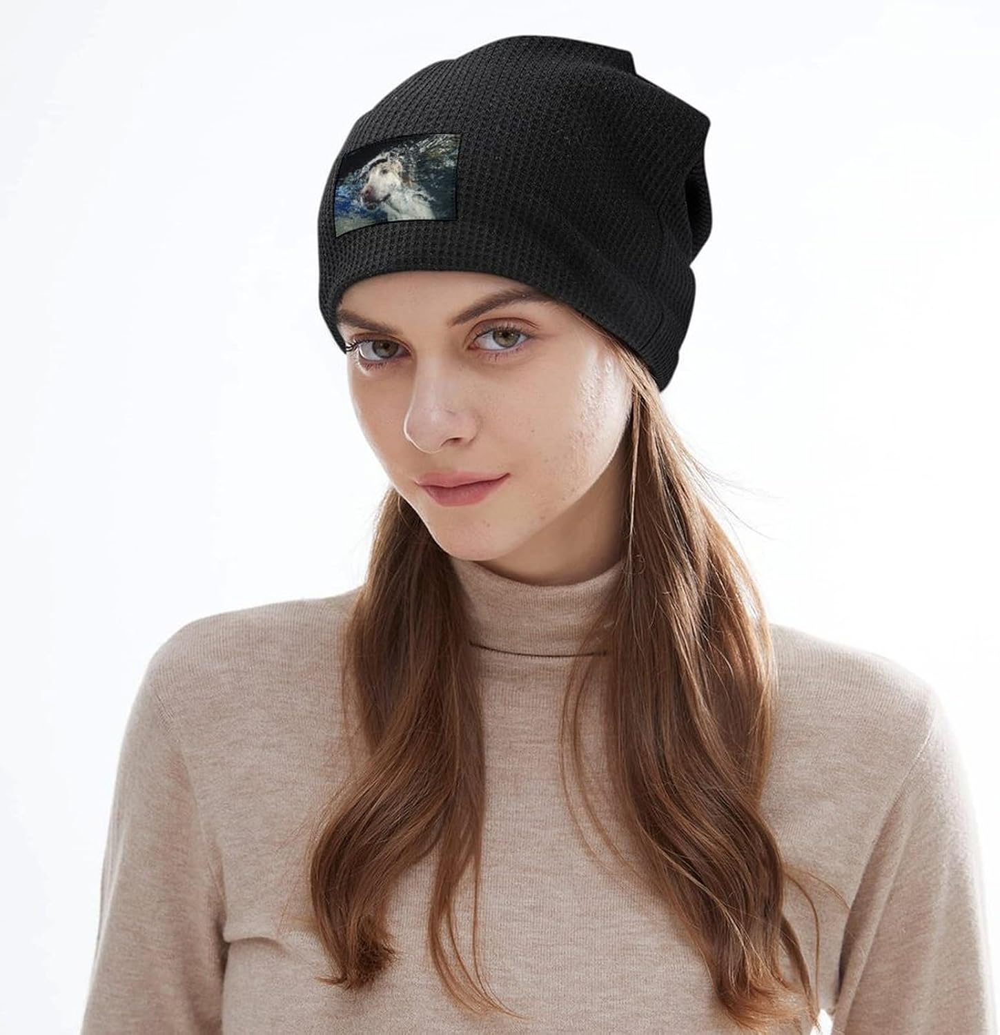 Warm Winter Fleece Beanie Hat