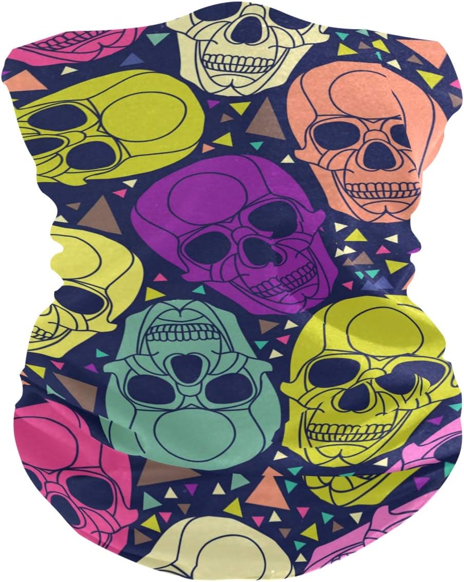 My Little Nest Geometric Skull Balaclava Mask
