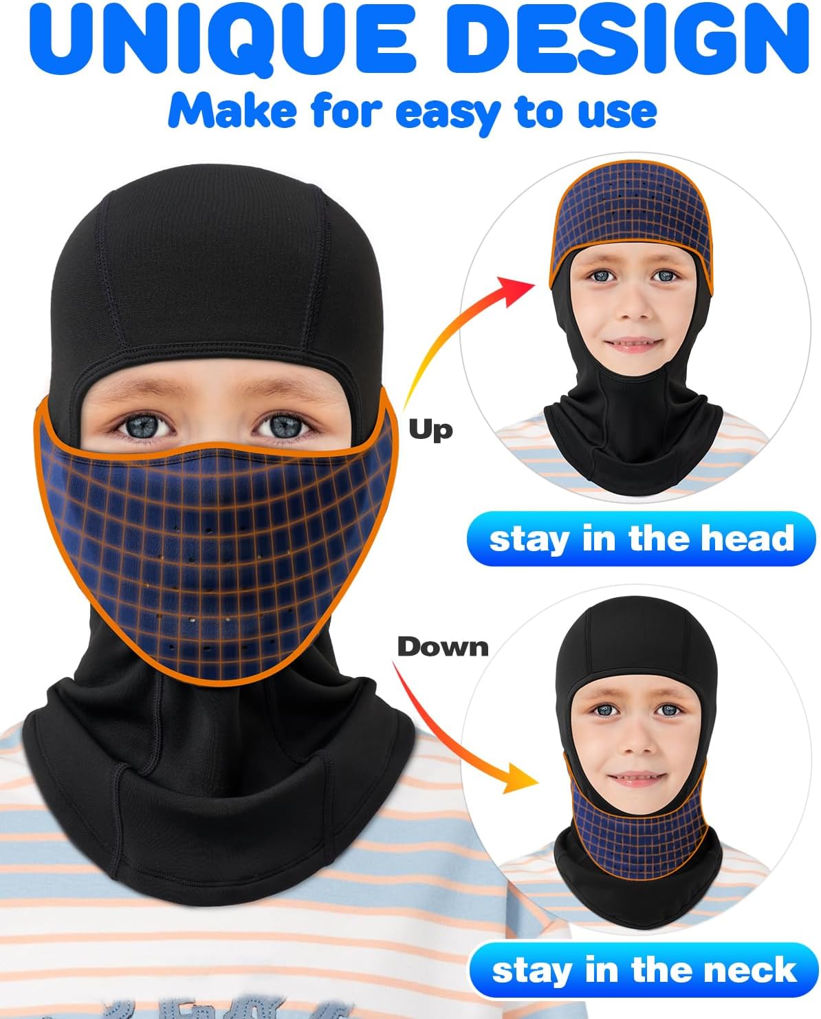 VenswellWinter Ski Mask for Kids