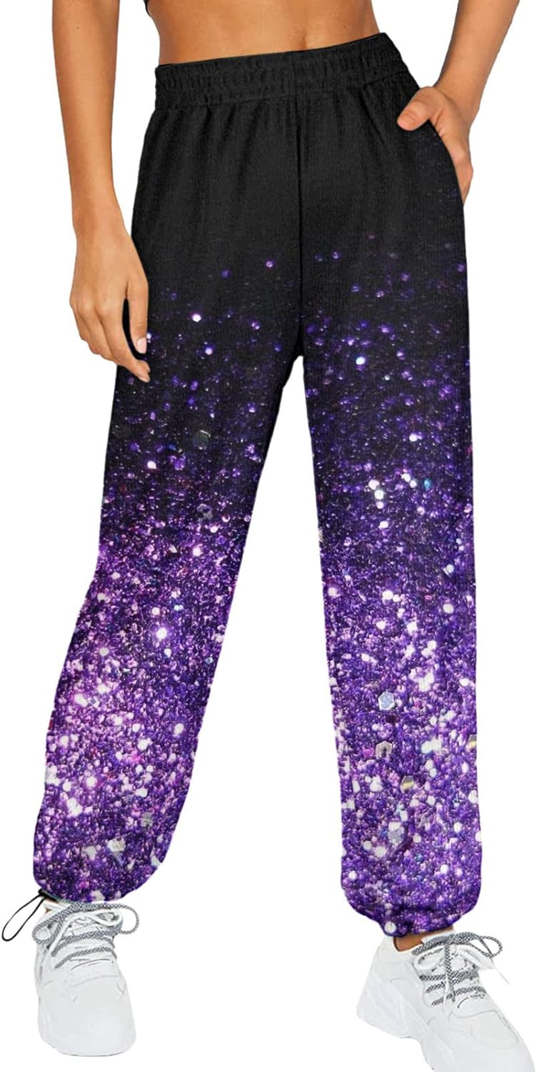 Trendy Baggy High-Waisted Womens Sweatpants