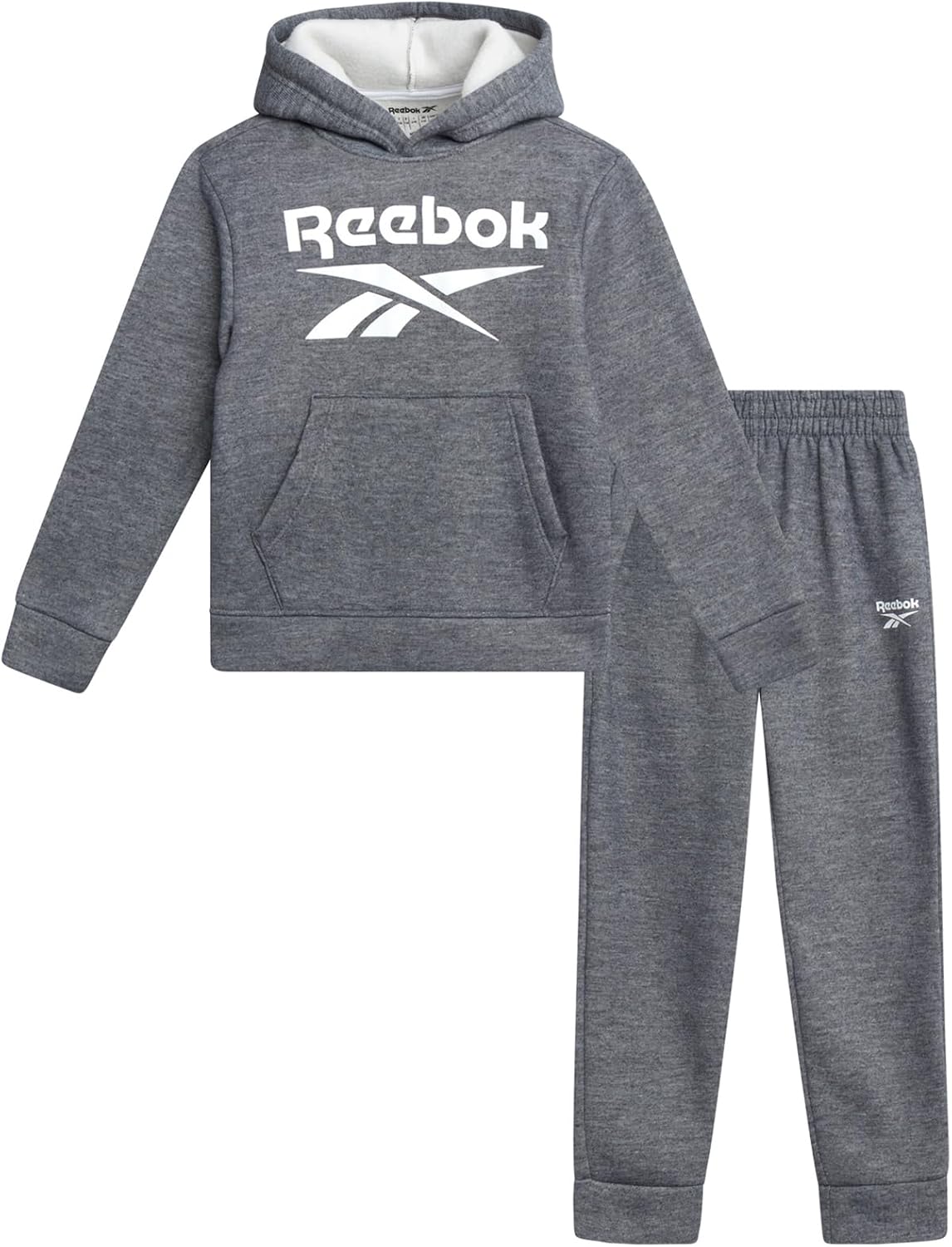Reebok toddler boys active fleece sweatshirt and jogger set