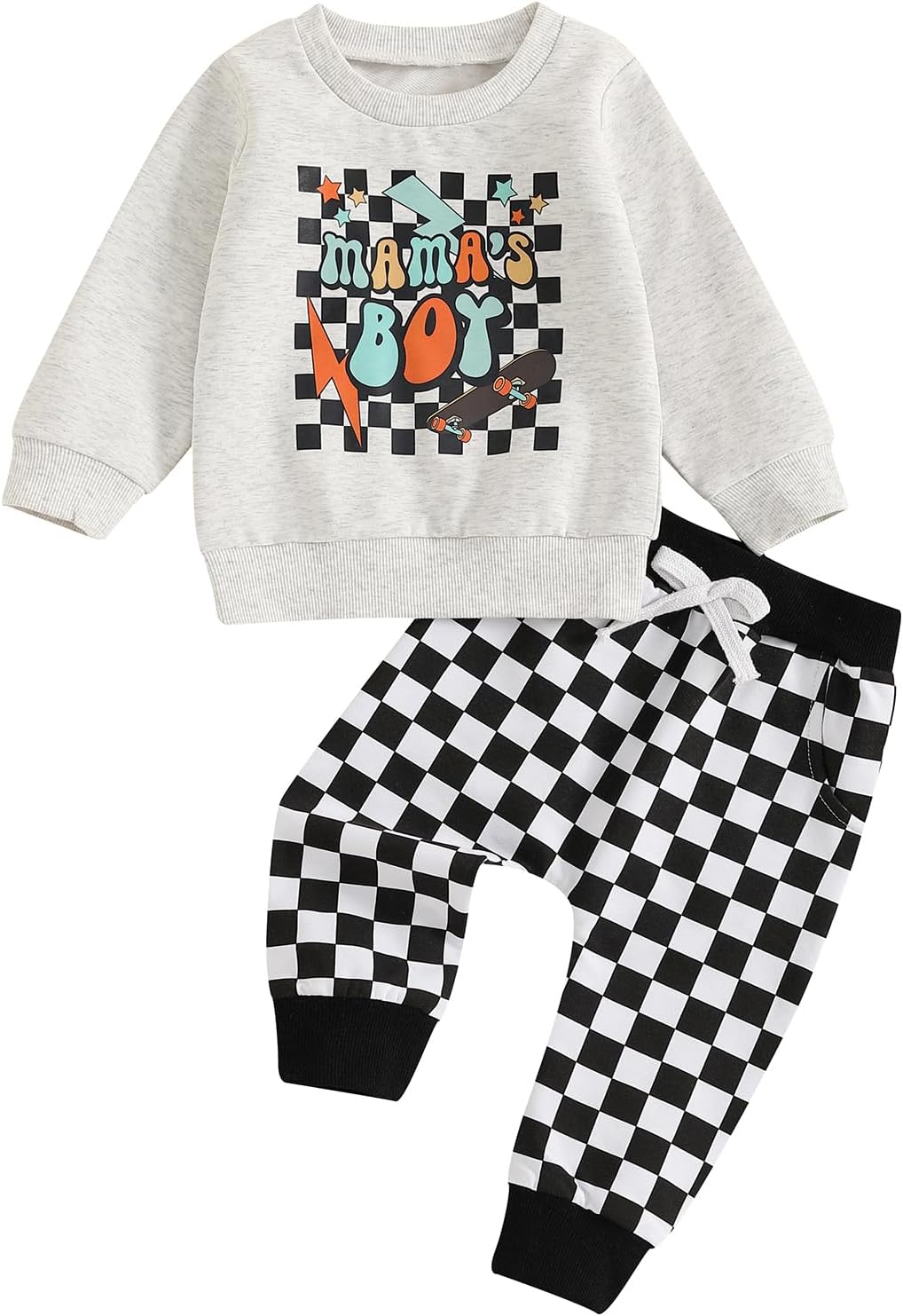 PUHHAPIEY Baby Boy 3-24 Months Set Funny Fall Winter Outfits