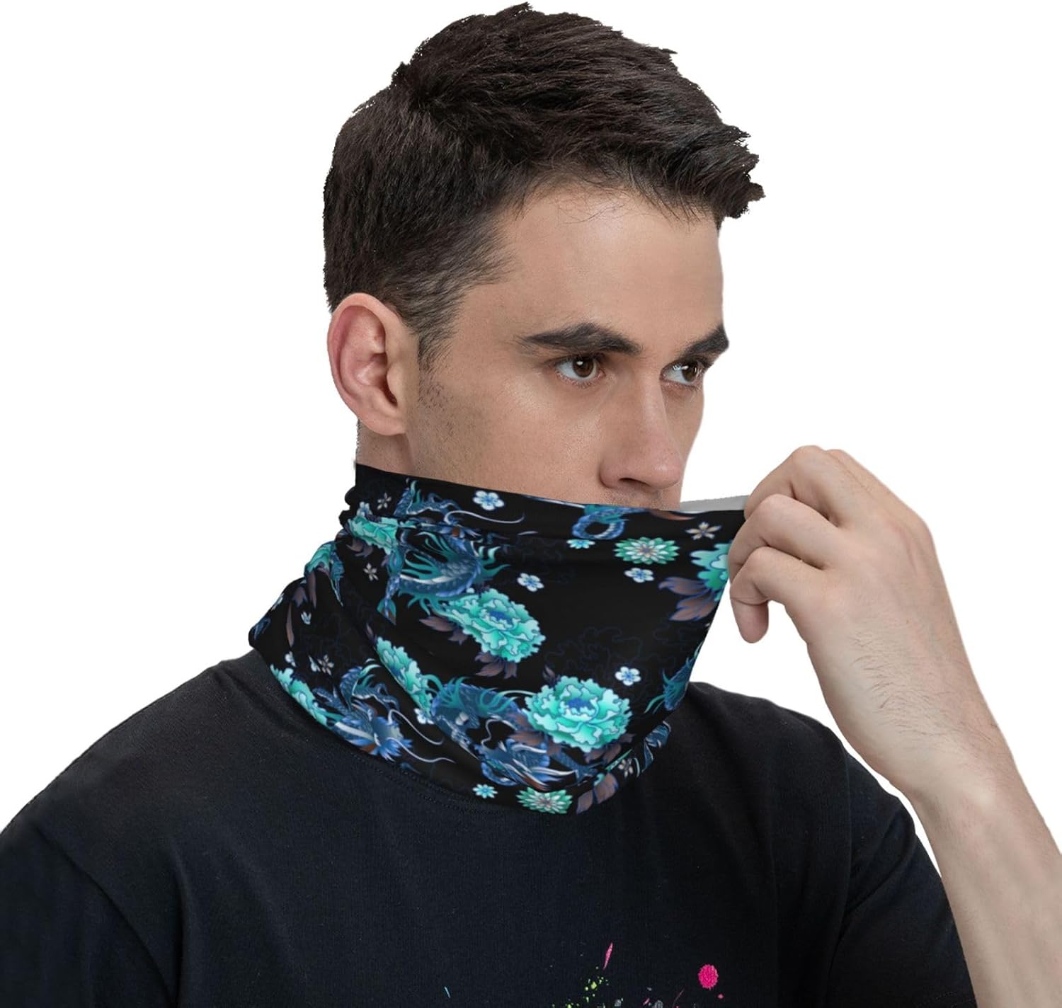 Ergonomic Reusable Multipurpose Face Mask Bandana