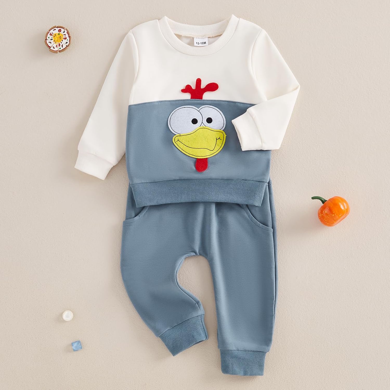 Cute Thanksgiving Baby Boys and Girls Set