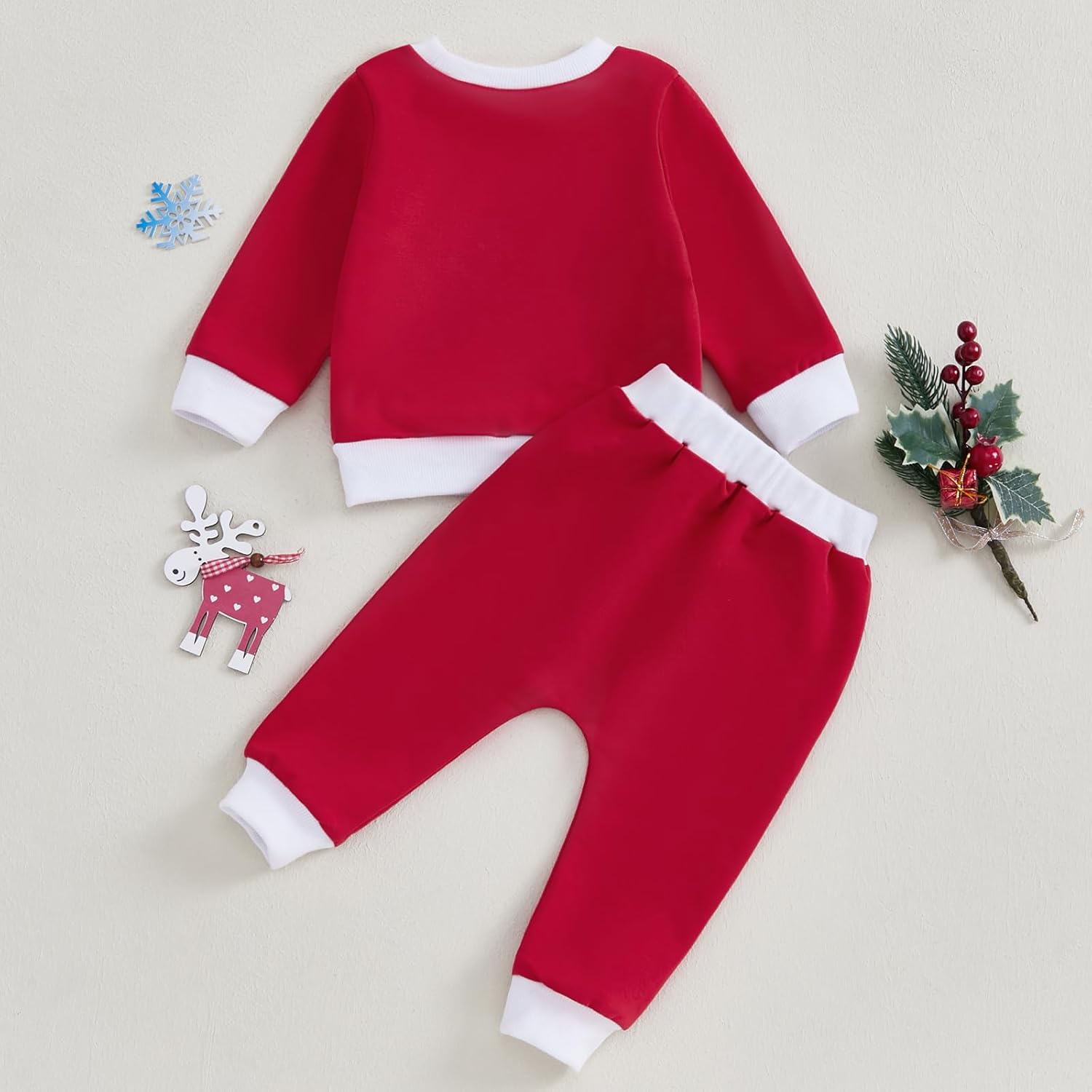 HAPRIZERA Christmas Toddler Set - Cute Truck Sweater Pants