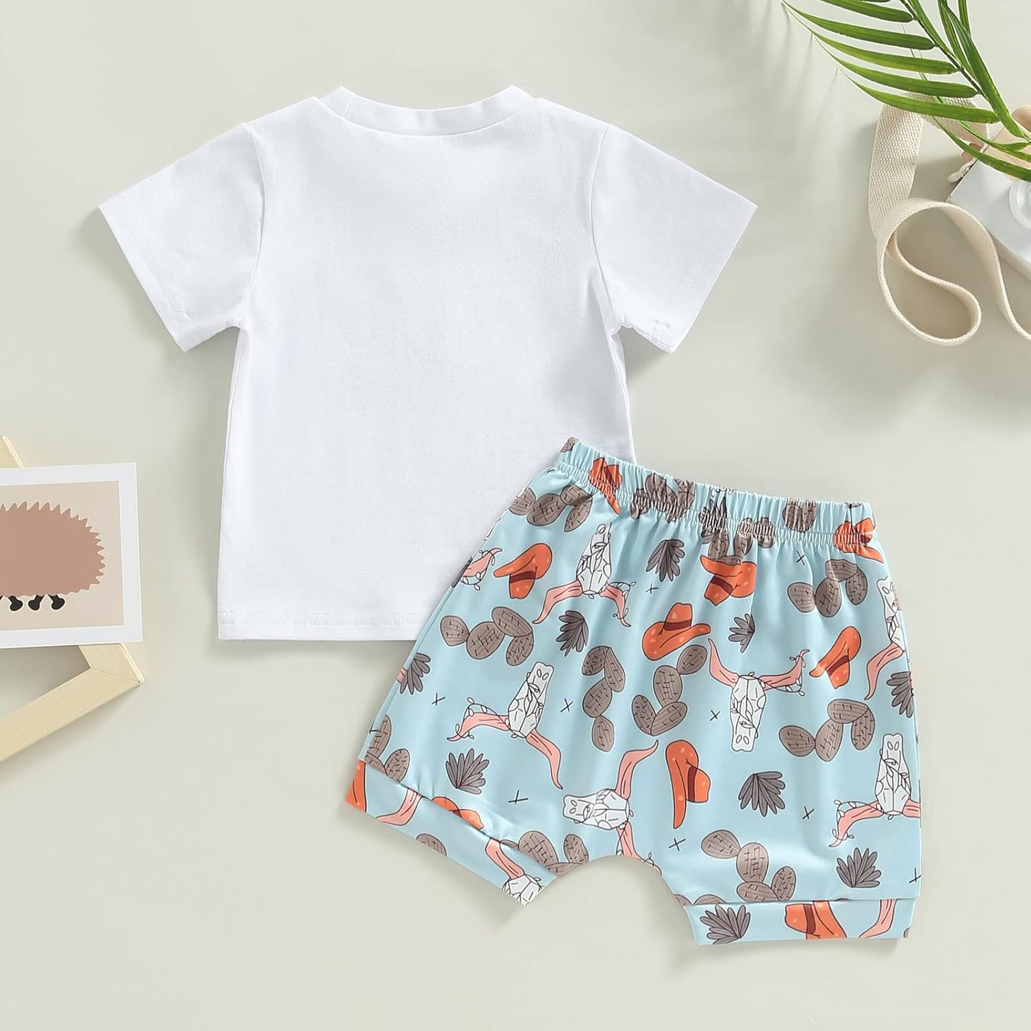 Summer Baby Boy Shorts Set