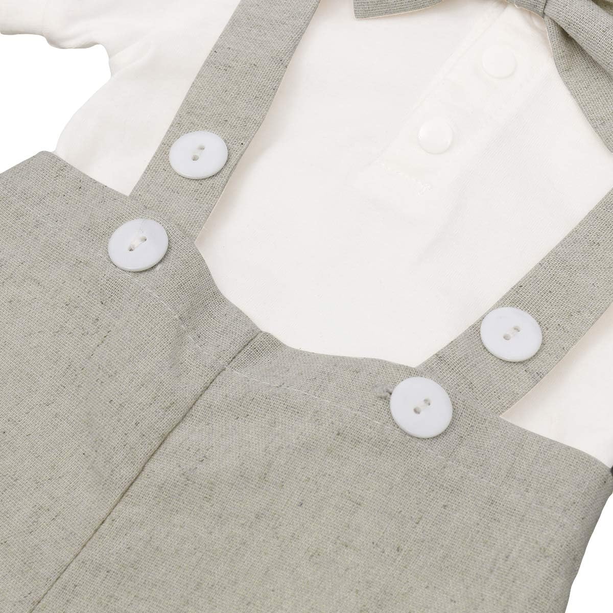 Baby Boys Formal Tuxedo Suit Set for Weddings Baptisms Party Elegance