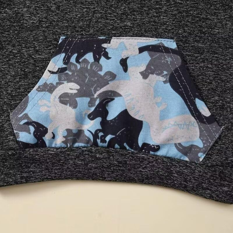 Bekarsy Toddler Dinosaur Camouflage Sweeps Fall Winter Outfit