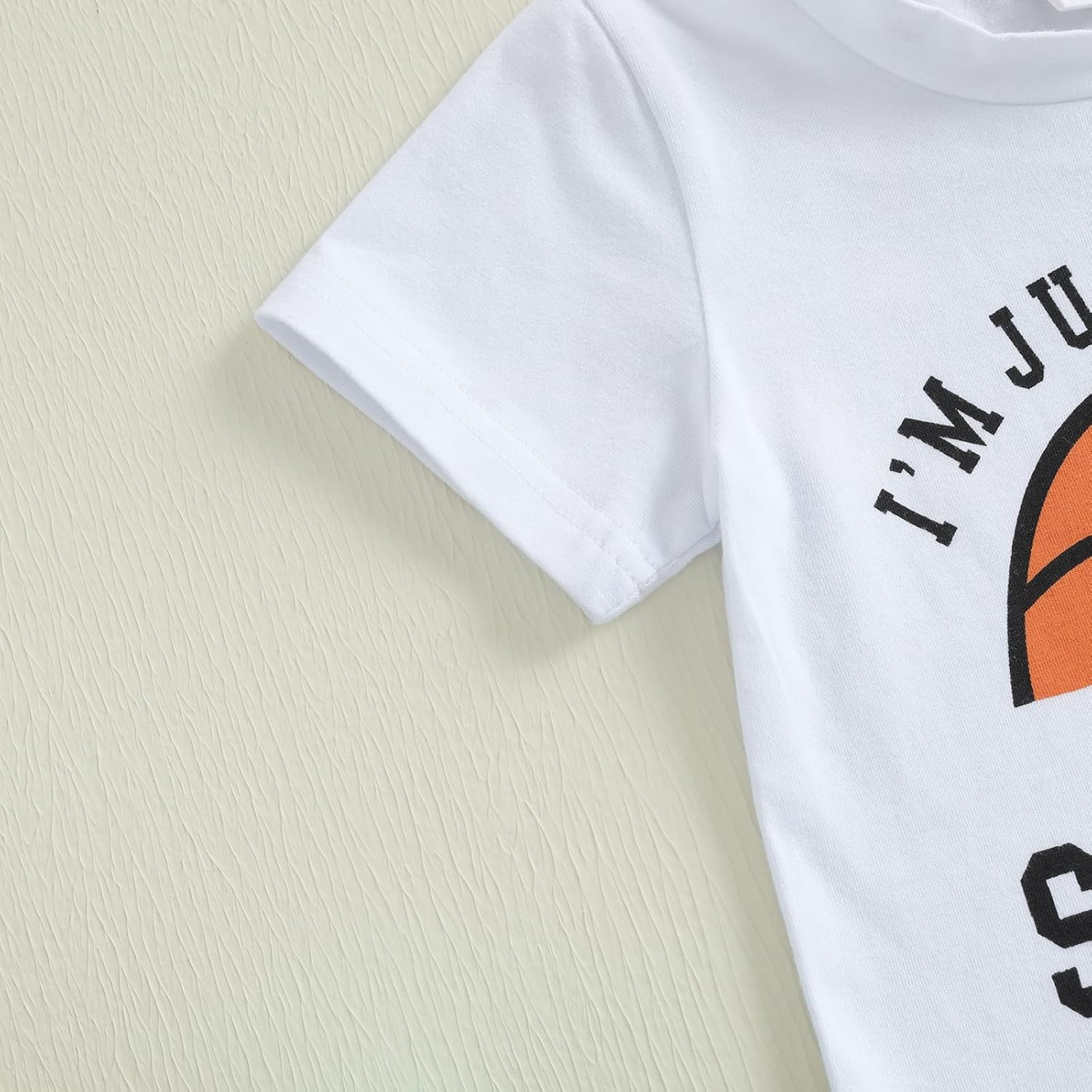 Baby Toddler Boys Basketball Print Summer 2-Piece Set
