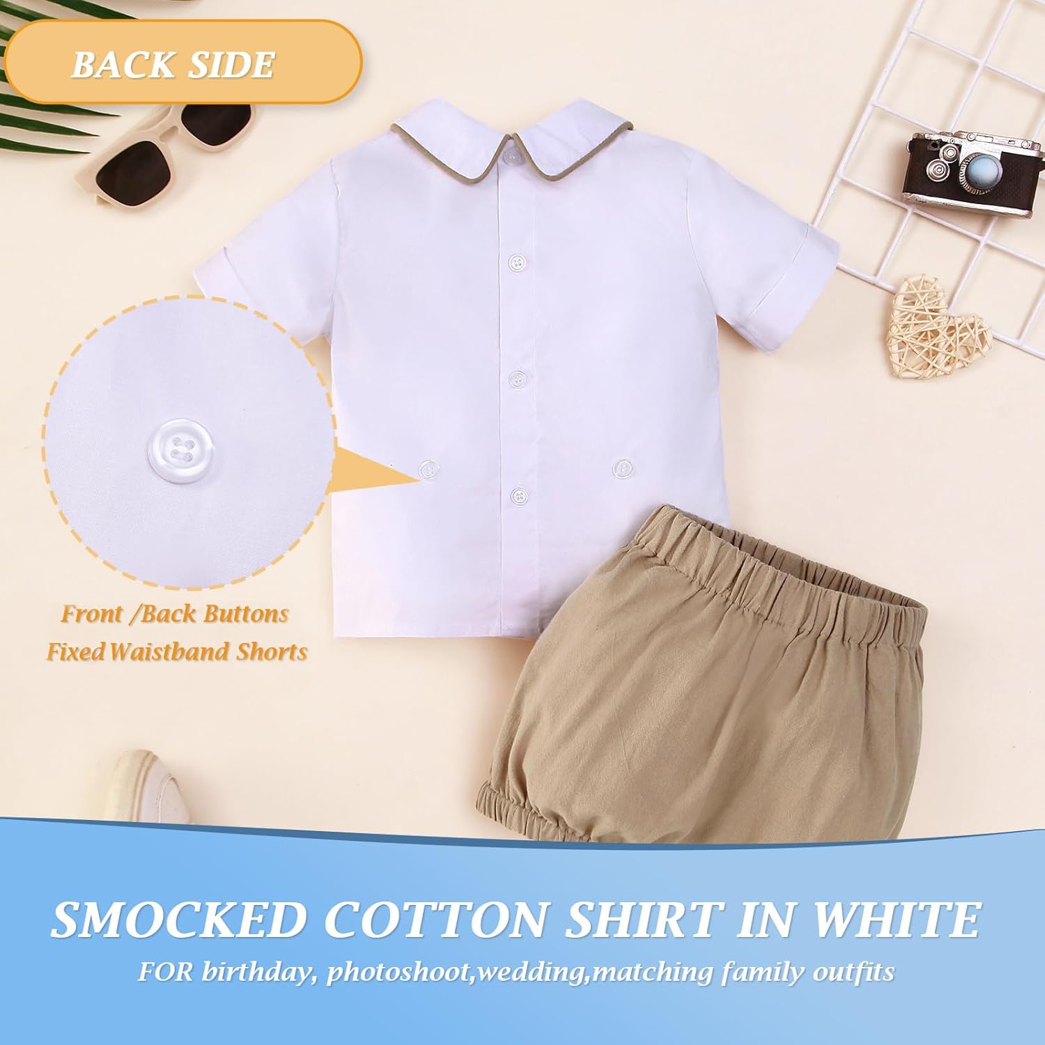 Summer Boys Outfit Set Wocomfo 6-9 Months